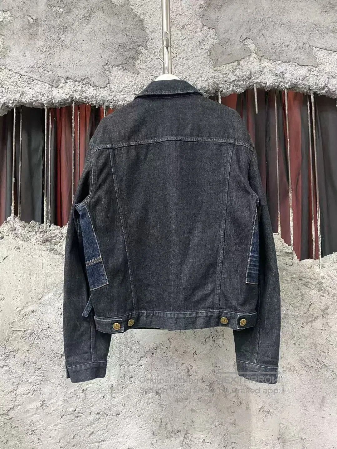 Louis Vuitton louis vuitton butterfly denim jacket. Size XL / US 12-14 / IT 48-50 - 2 Thumbnail