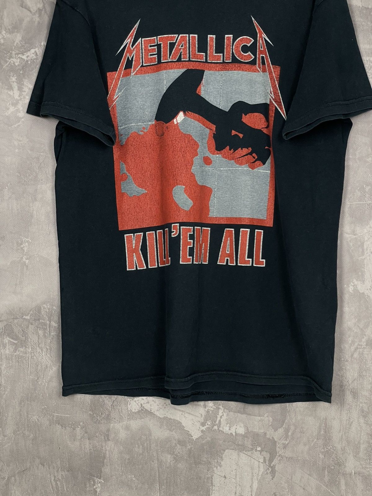Band Tees × Vintage Vintage Metallica T Shirt Kill 'em All Band Tour Tees Size US M / EU 48-50 / 2 - 6 Thumbnail