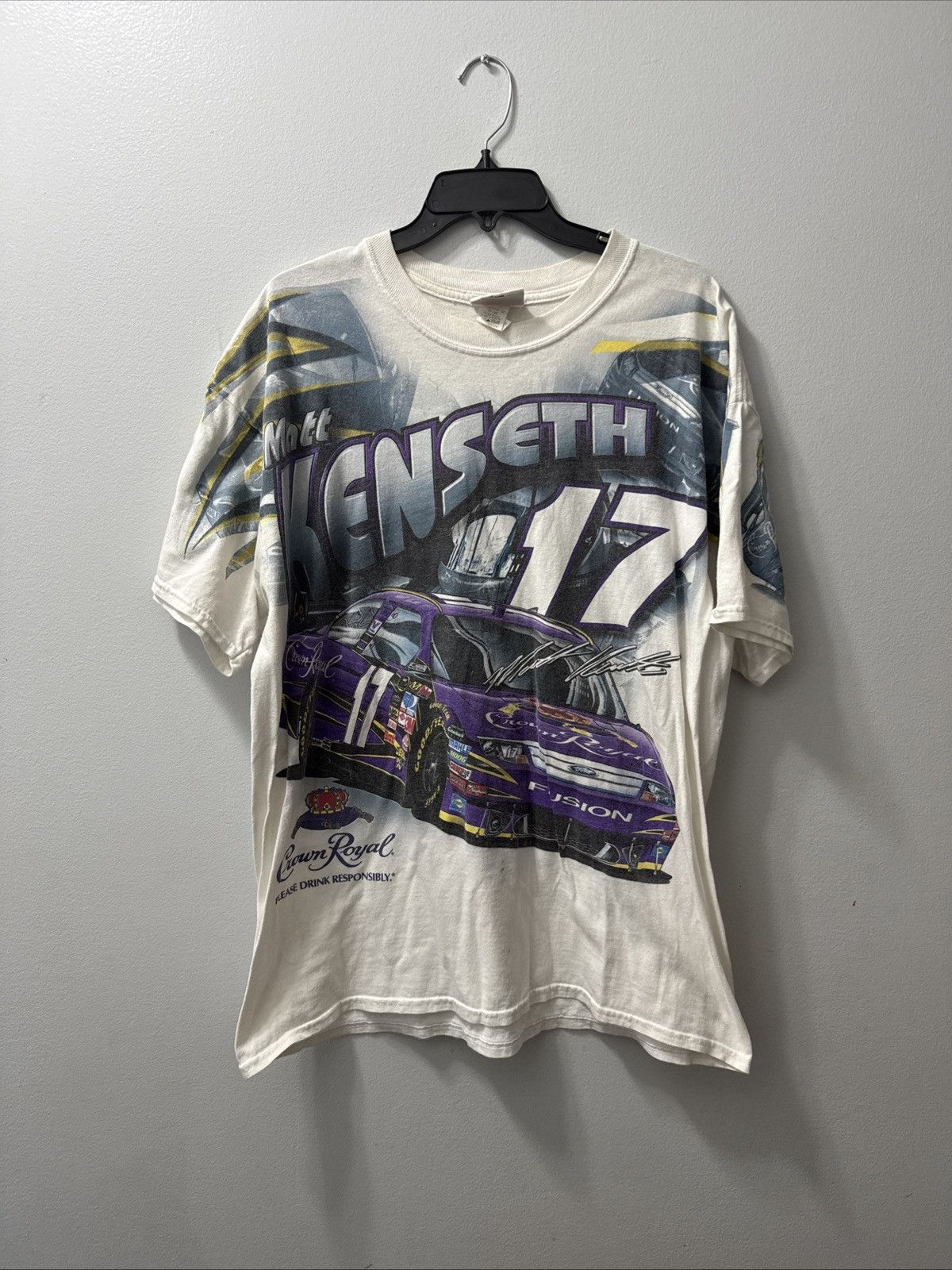 VTG Matt Kenseth double sided Chase nascar T-Shirt XL