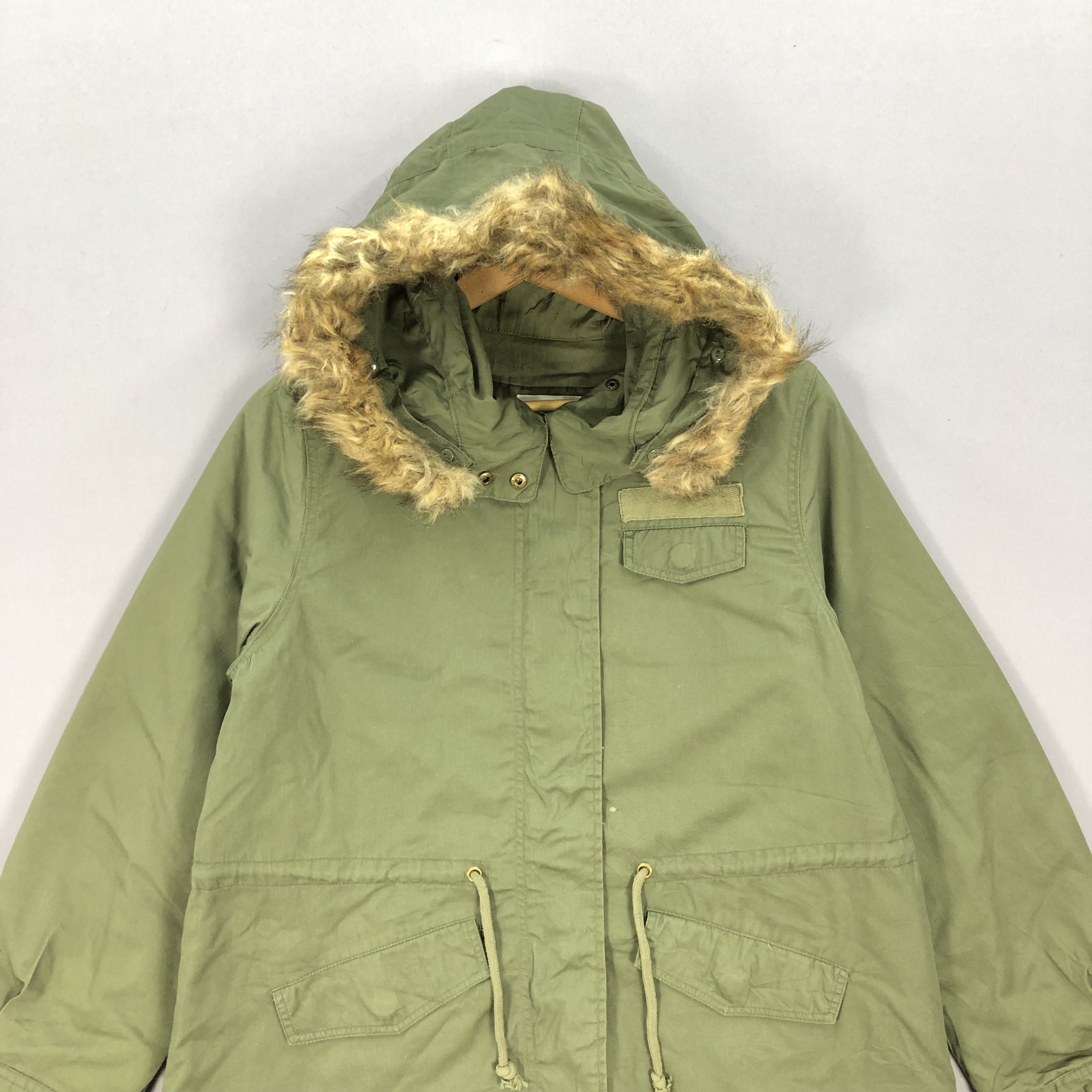 If Six Was Nine Vintage Hyphen World Japanese Fur Mod Parka Jacket Size US S / EU 44-46 / 1 - 3 Thumbnail