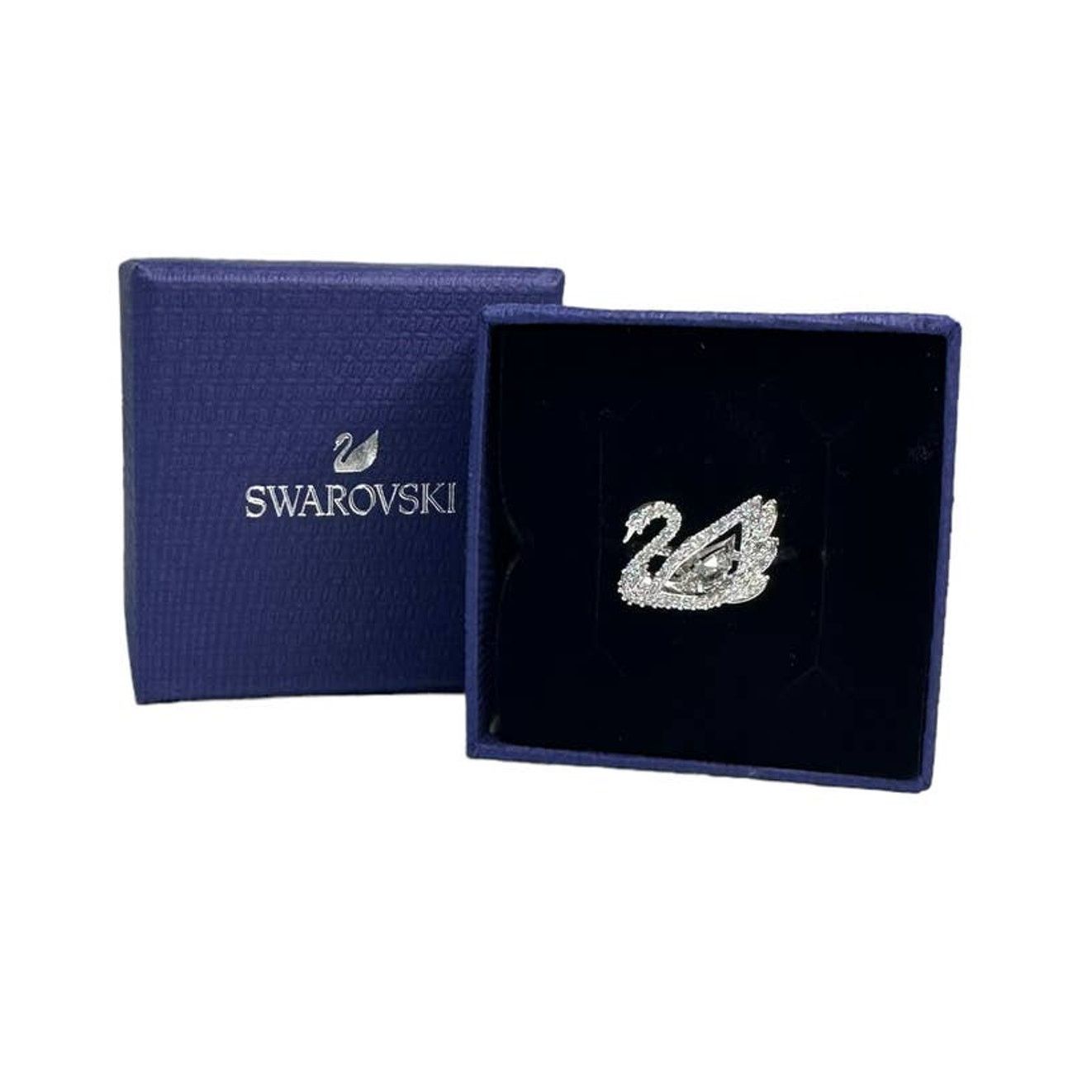 Swarovski Swarovski Dancing Swan ring Swan, White EUR 52 / USA 6 Size ONE SIZE - 1 Thumbnail