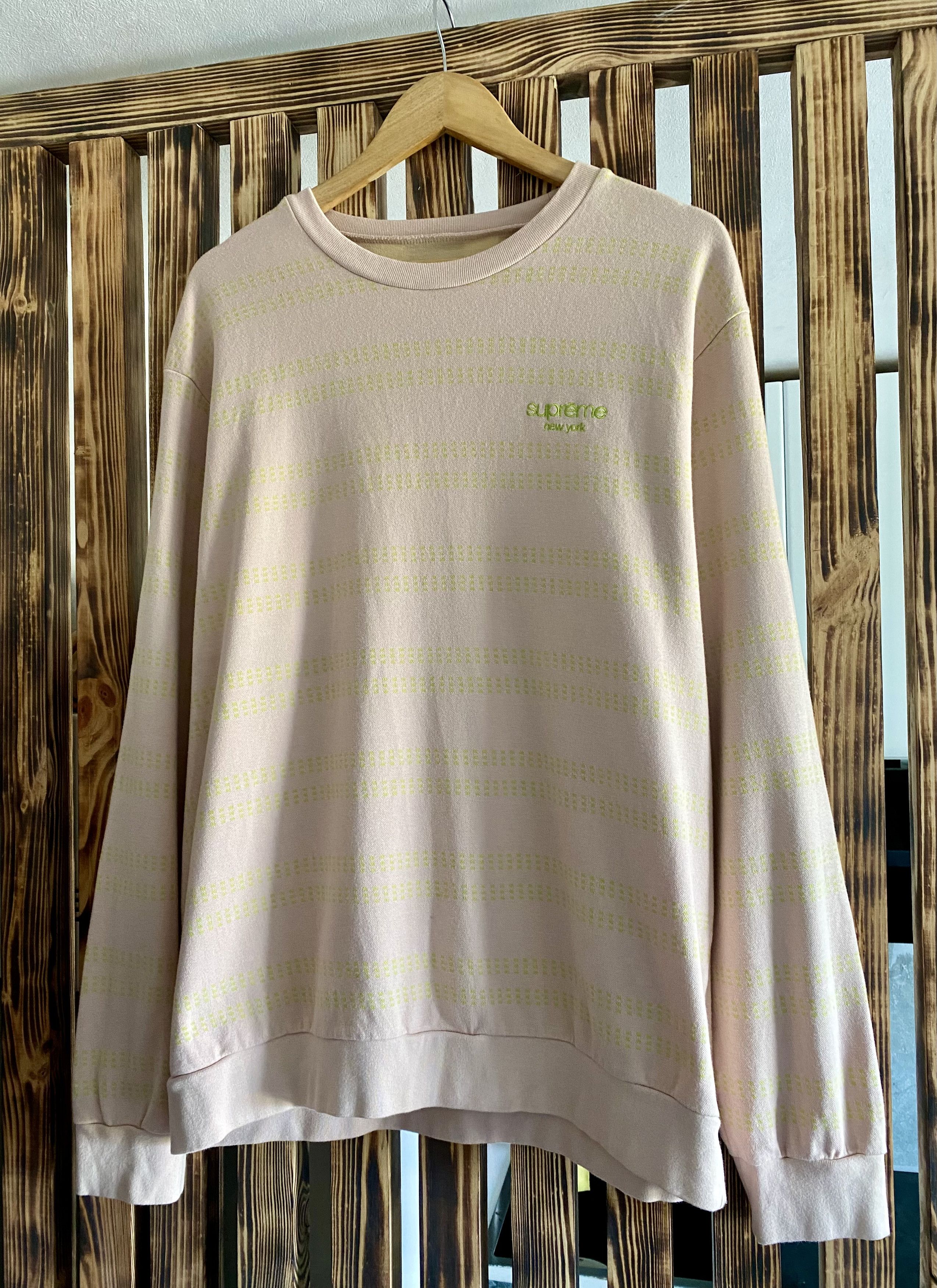 Supreme Striped Long Sleeve Tee T Shirt