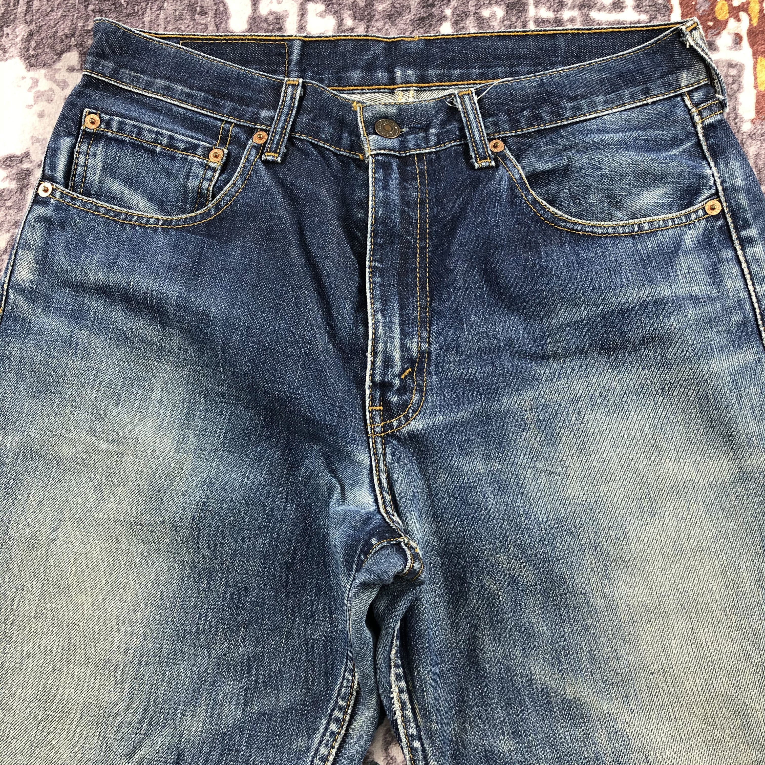 Levi's × Vintage Vintage 90s Blue Wash Levis 512 Jeans-JM2285 Size US 32 / EU 48 - 3 Thumbnail