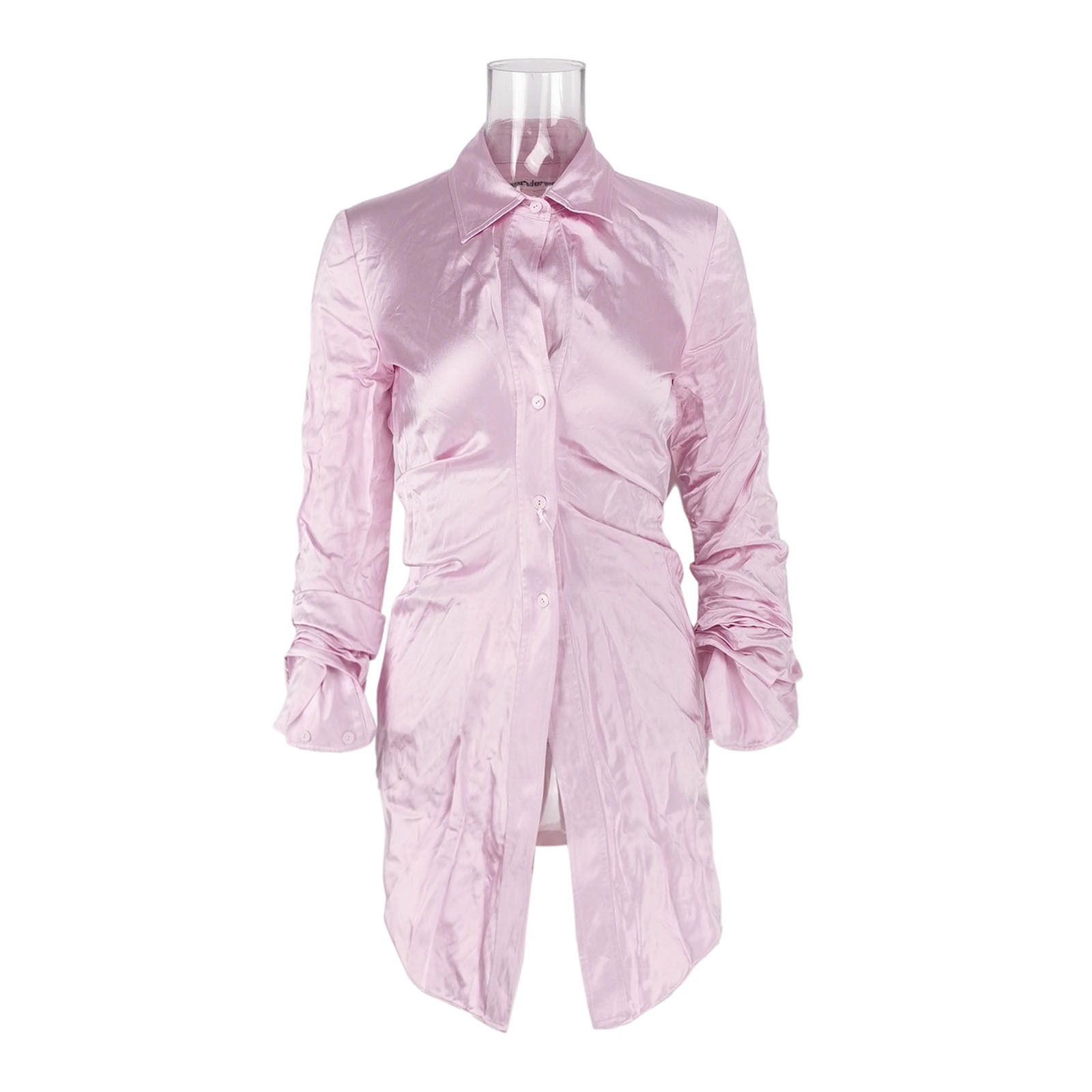 Alexander Wang Alexander Wang Pink Shirt Dress Size 0 Size XS / US 0-2 / IT 36-38 - 1 Thumbnail