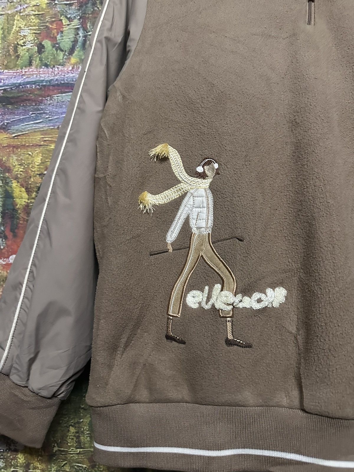 Japanese Brand ELLE GOLF half zip Size US M / EU 48-50 / 2 - 7 Thumbnail