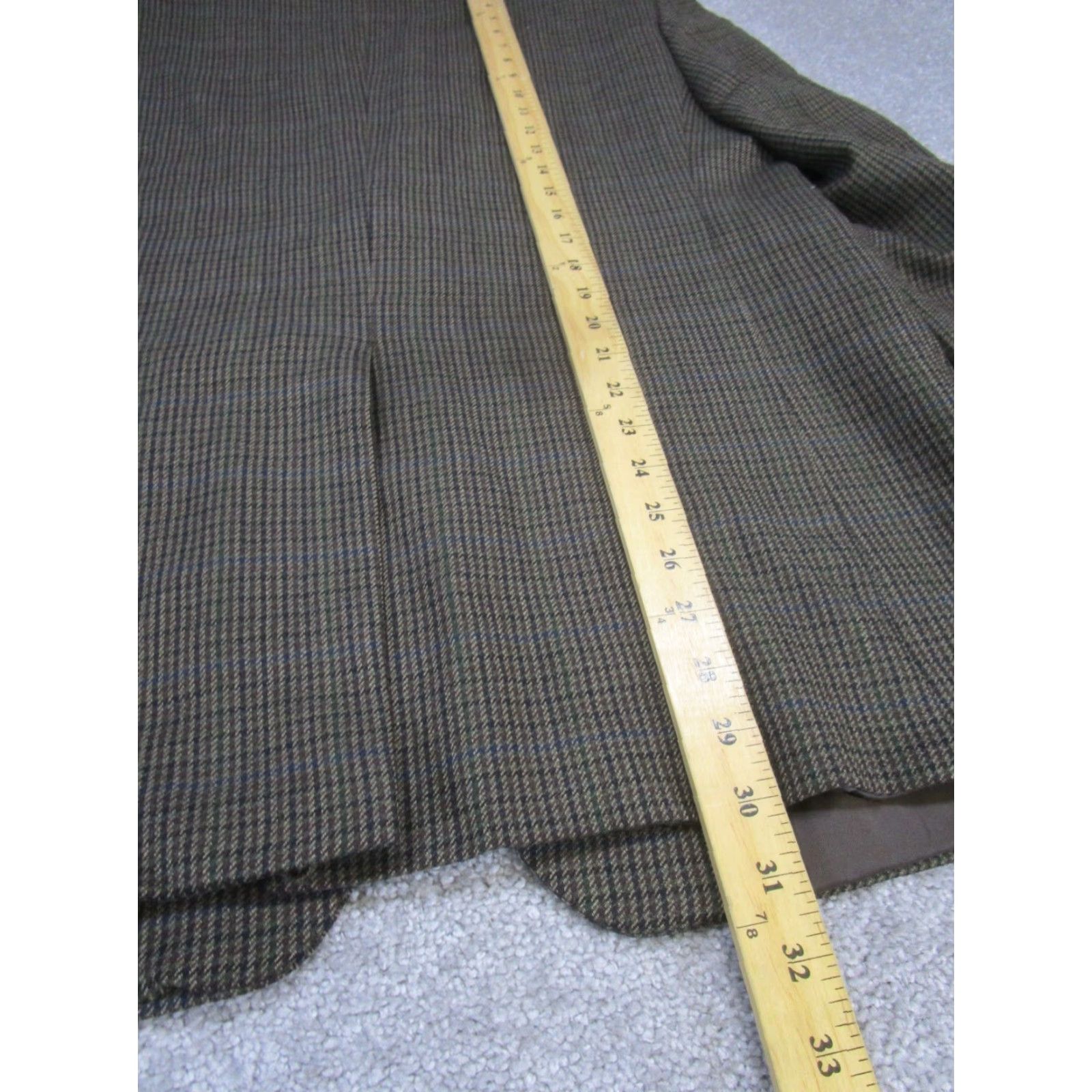 Ralph Lauren Lauren Ralph Lauren Blazer Mens 42 Brown Wool Single Tear Size 42R - 4 Thumbnail