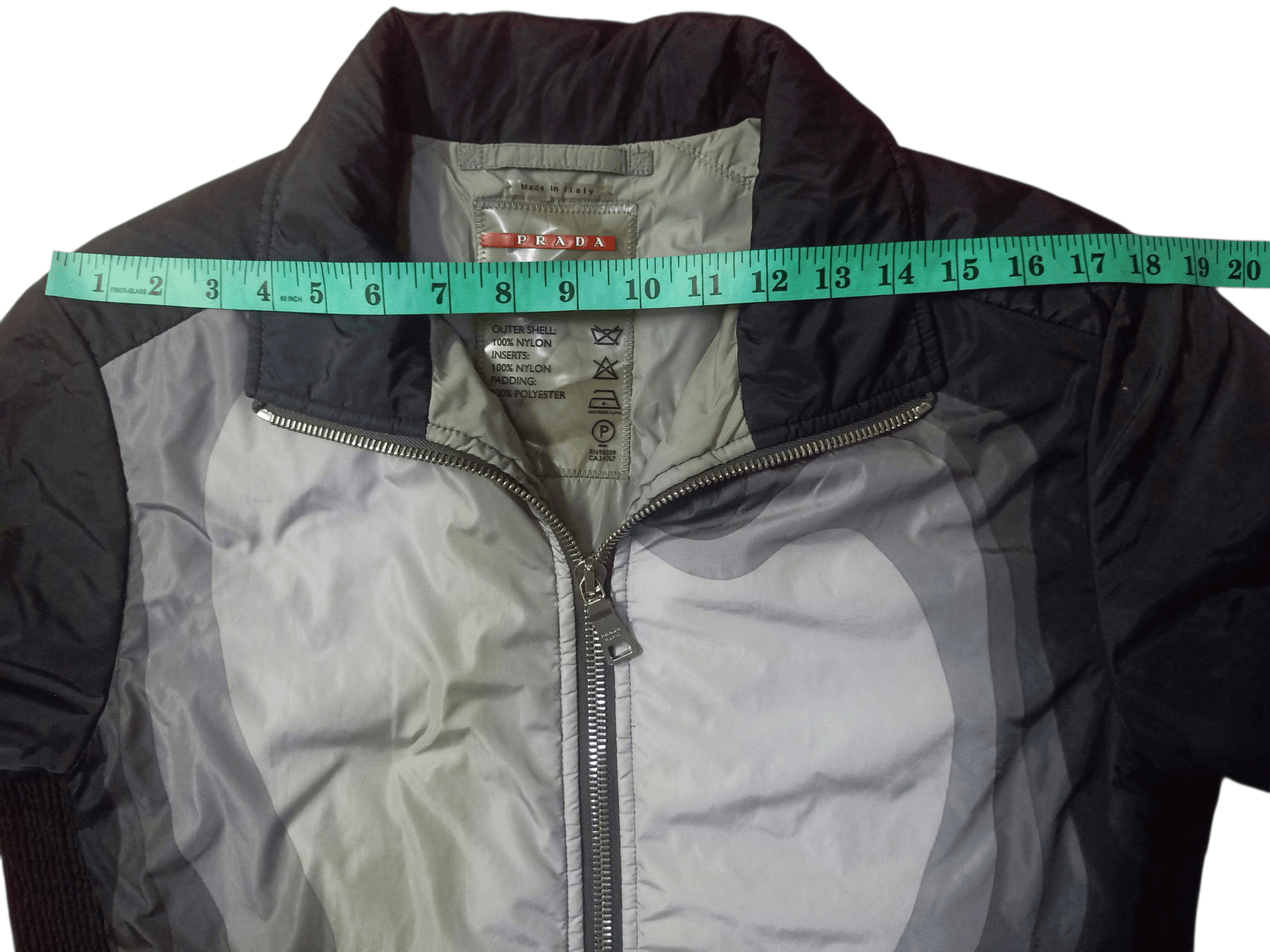 Prada 🌟Prada Art. SGS47 MEN NYLON ZIP JACKET 🌟 Size US M / EU 48-50 / 2 - 14 Thumbnail
