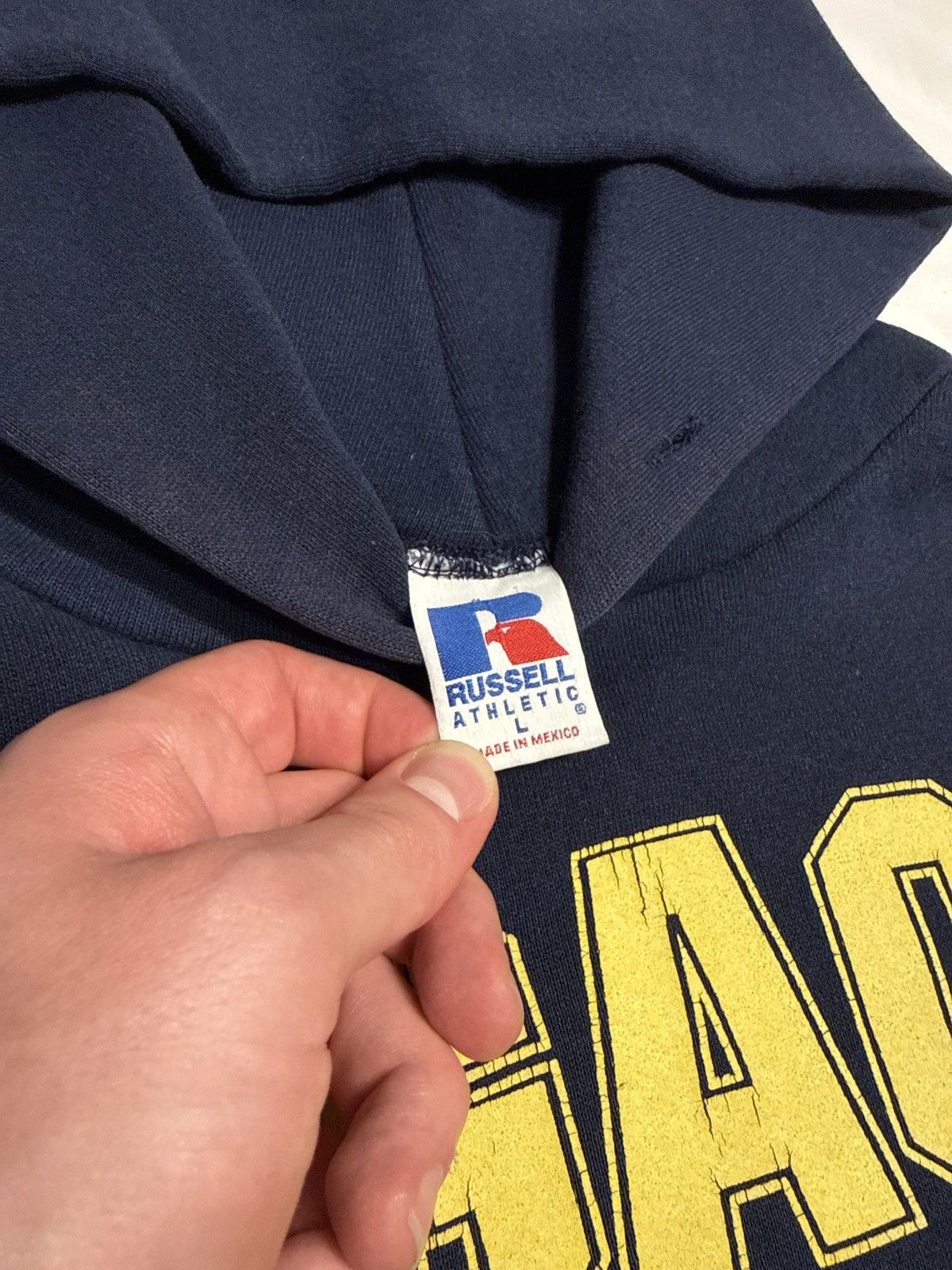 Russell Athletic Vintage 90s Russell Athletic Legacy Wrestling School Hoodie Size US L / EU 52-54 / 3 - 2 Thumbnail