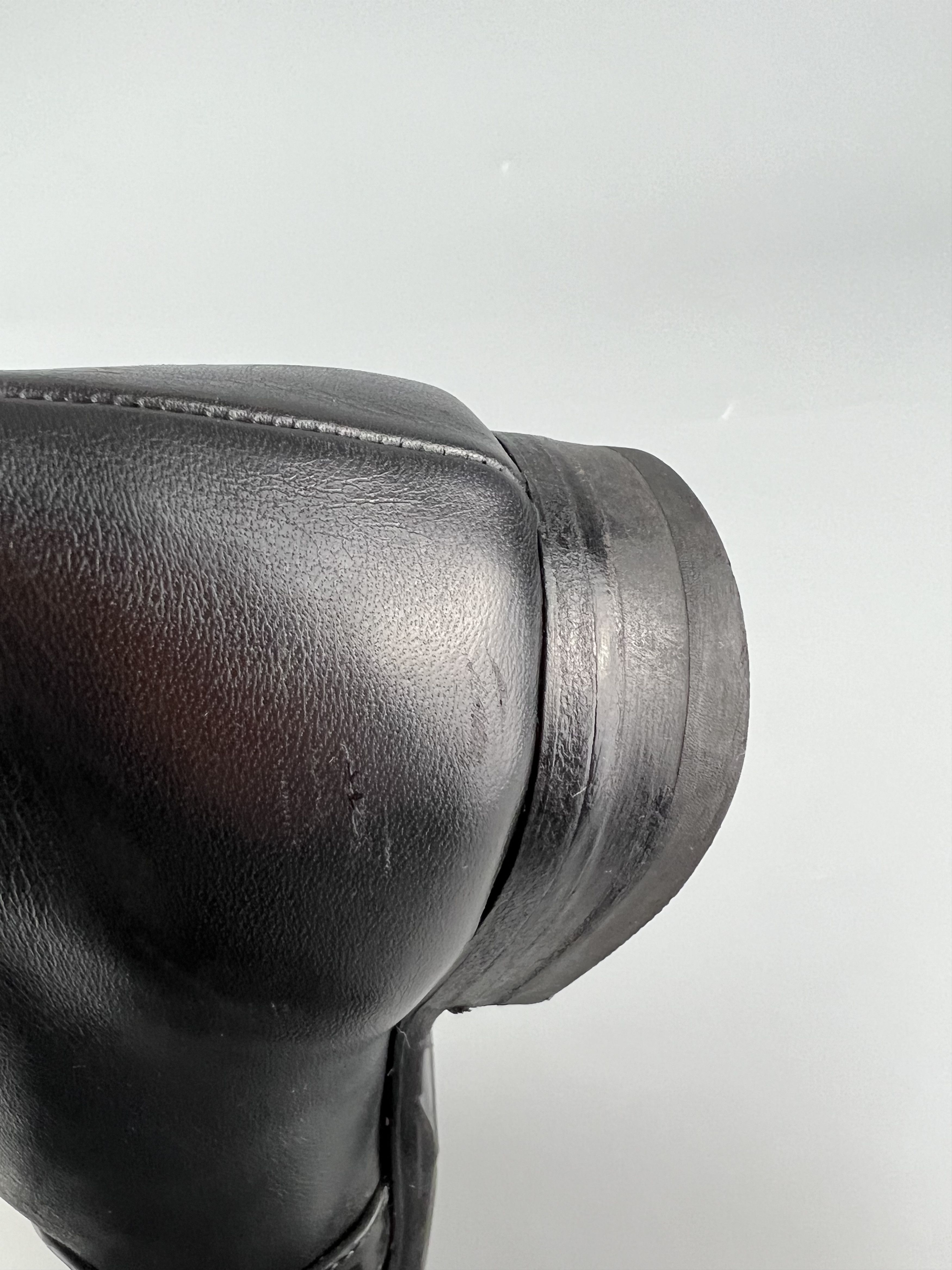 Lanvin Lanvin Vintage Black Leather Boots Size 39 Size US 8 / IT 38 - 8 Thumbnail