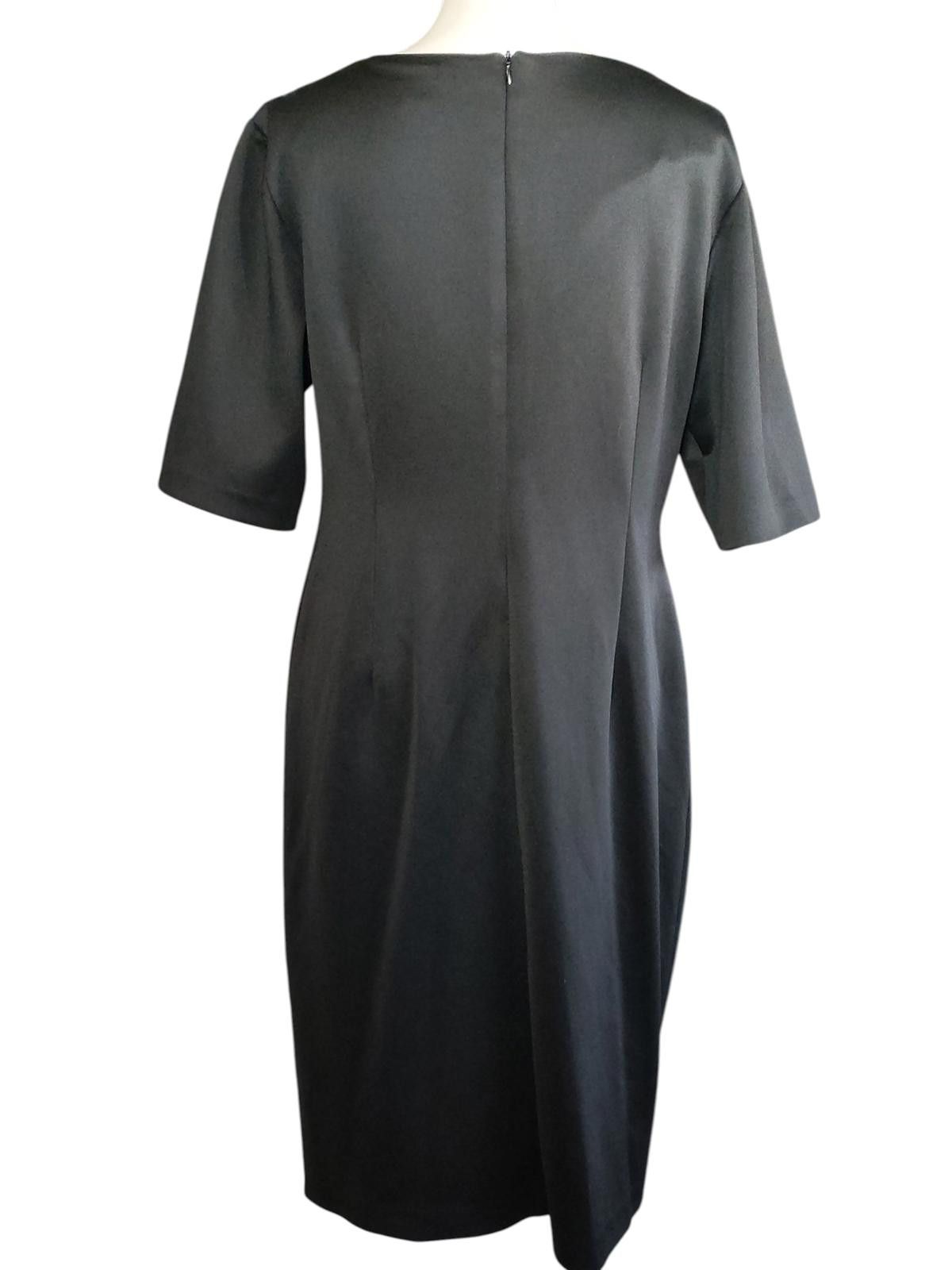 Other Connected Apparel Black and White Zebra Print Midi Dress Size XXL / US 16-18 / IT 52-54 - 6 Thumbnail
