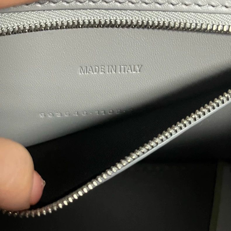 Balenciaga Balenciaga Gray Crocodile Leather Hourglass Bag-2506 Size ONE SIZE - 7 Thumbnail