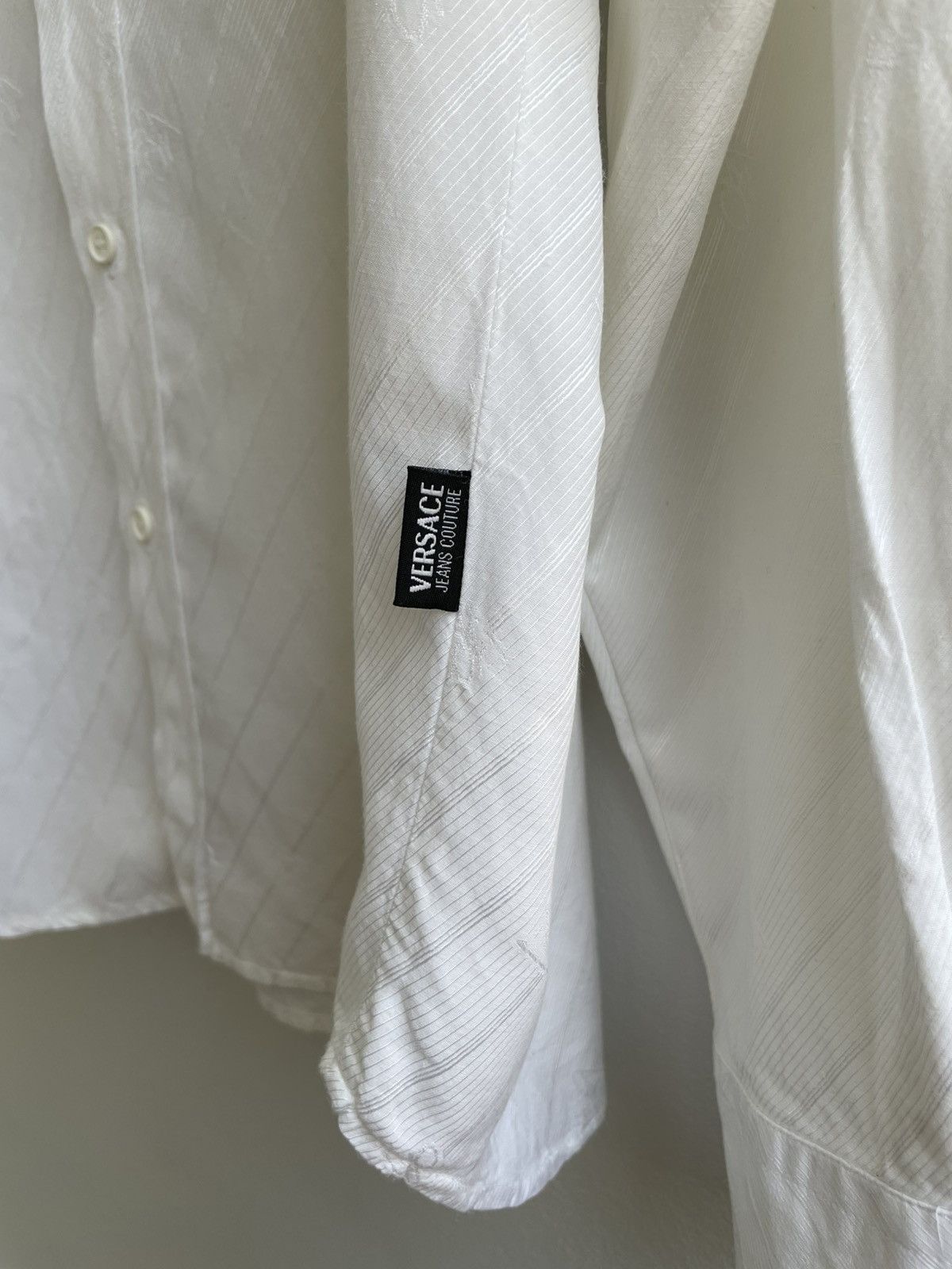 Versace Versace Monogram Vintage Button Up Shirt Size US XL / EU 56 / 4 - 17 Thumbnail
