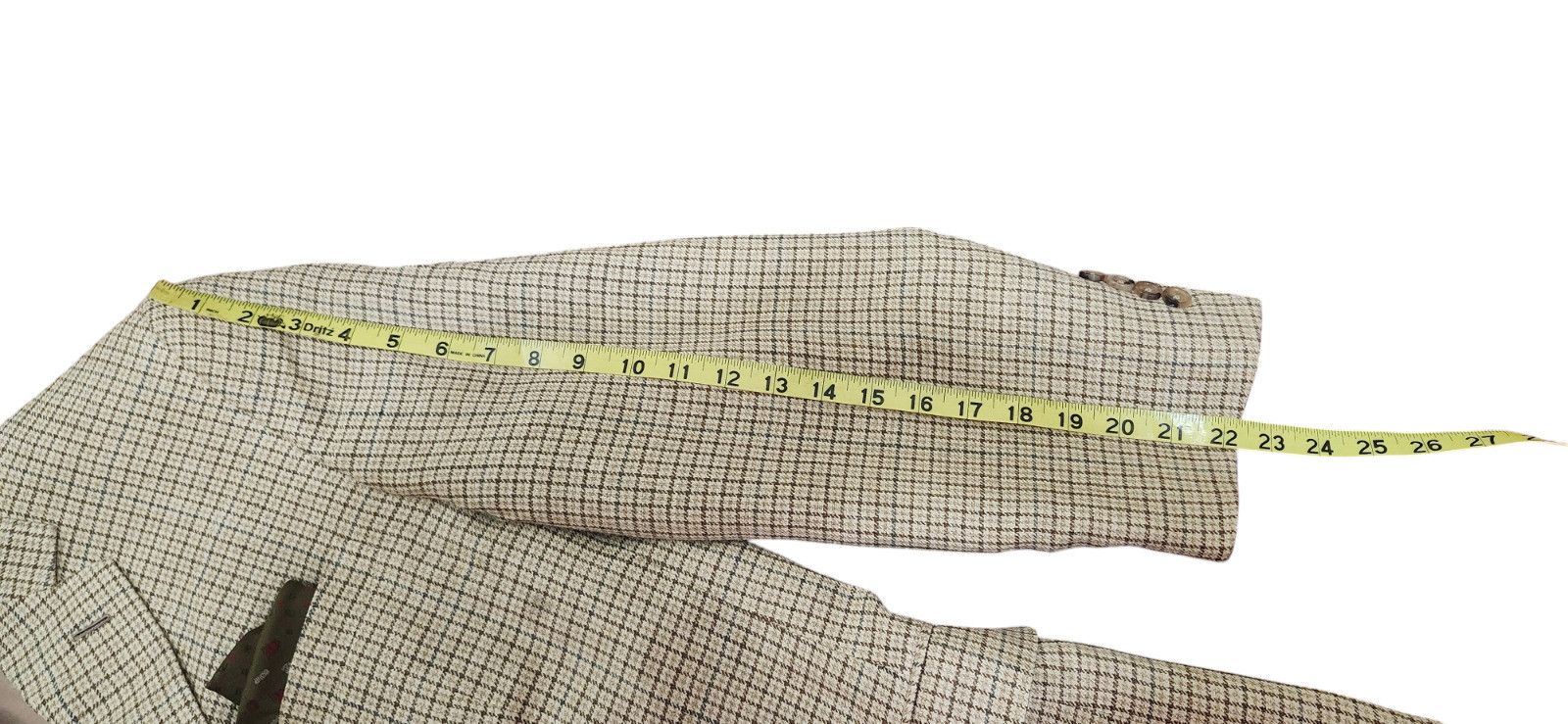 Ralph Lauren Ralph Lauren Purple Label Plaid Suit Jacket Size 49 R Size 48R - 16 Thumbnail