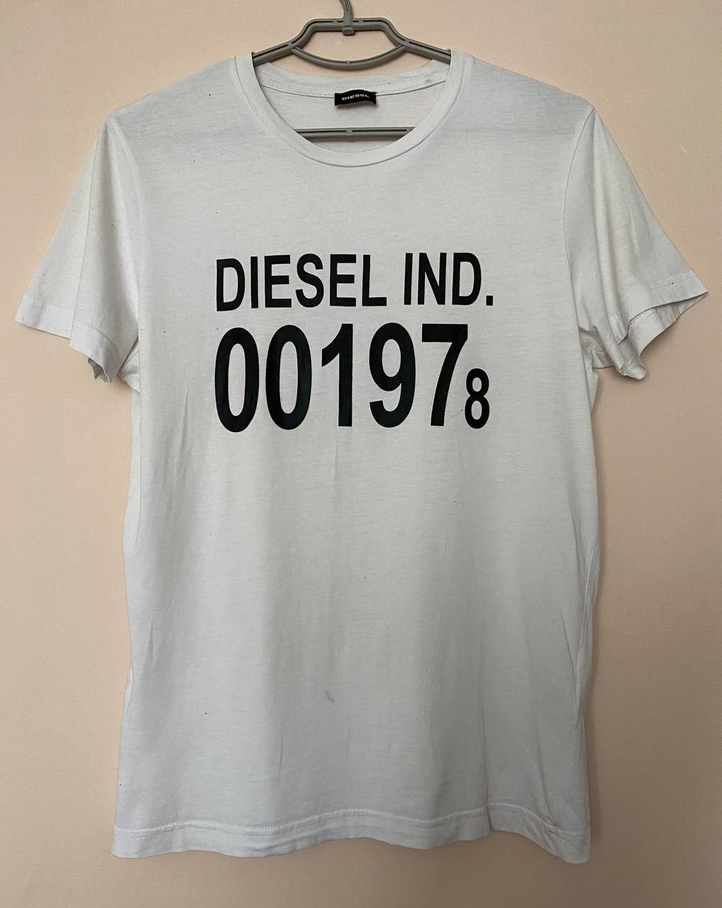 Diesel × Diesel Black Gold × Vintage 🔥 Diesel Industries T-Diego Graphic Logo White Graphic Front Size US M / EU 48-50 / 2 - 1 Thumbnail