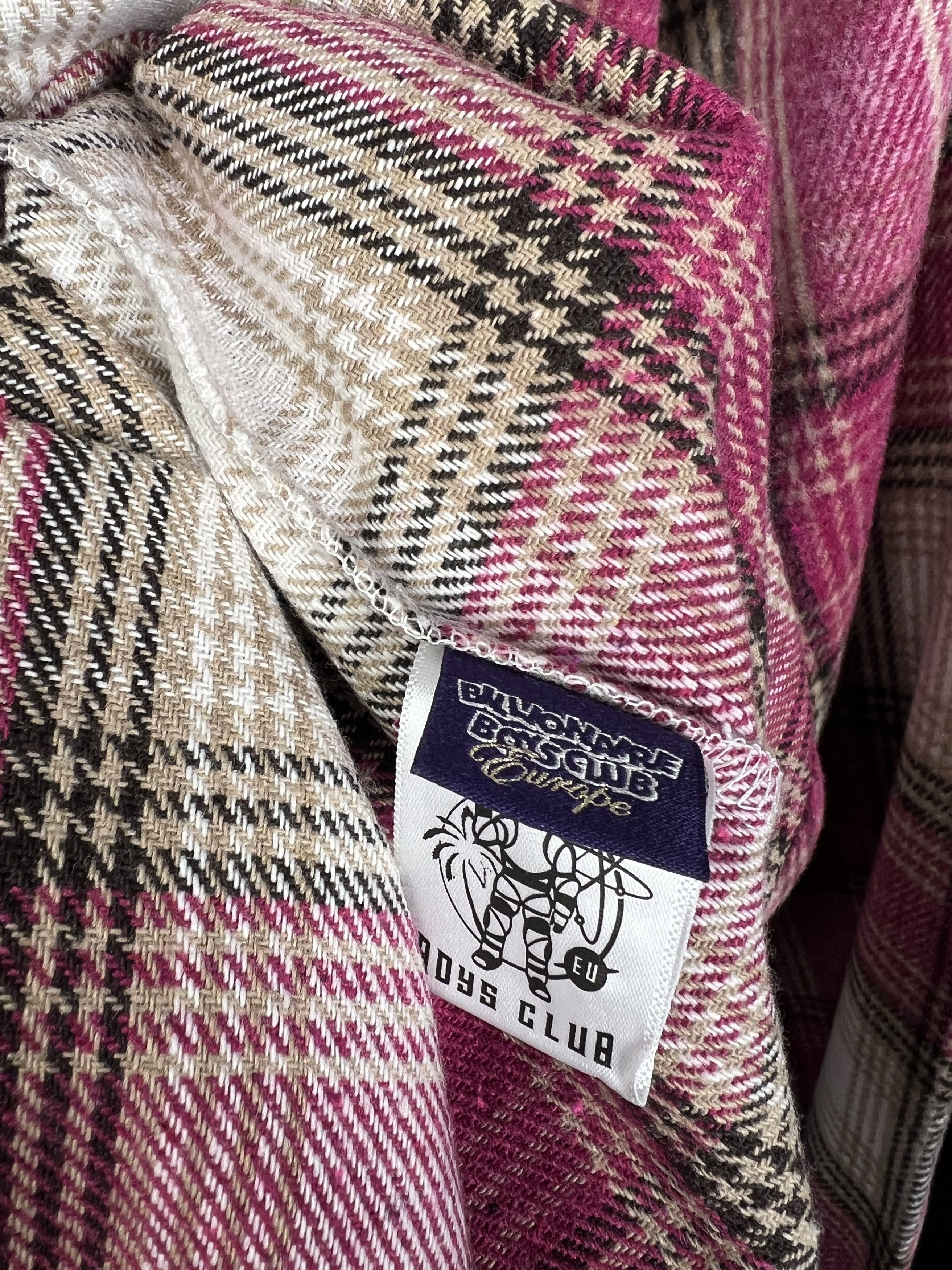Billionaire Boys Club Brand New CHECK L/S SHIRT Astronaut Patch Size M Size US M / EU 48-50 / 2 - 8 Thumbnail