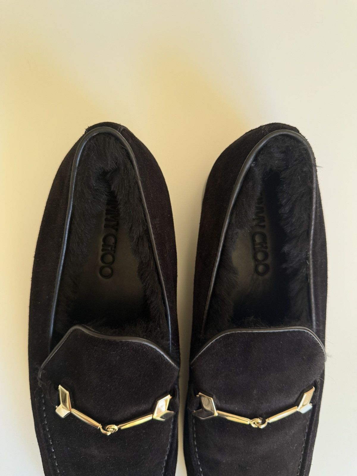 Jimmy Choo Jimmy Choo Suede Loafers Size US 10.5 / EU 43-44 - 3 Thumbnail