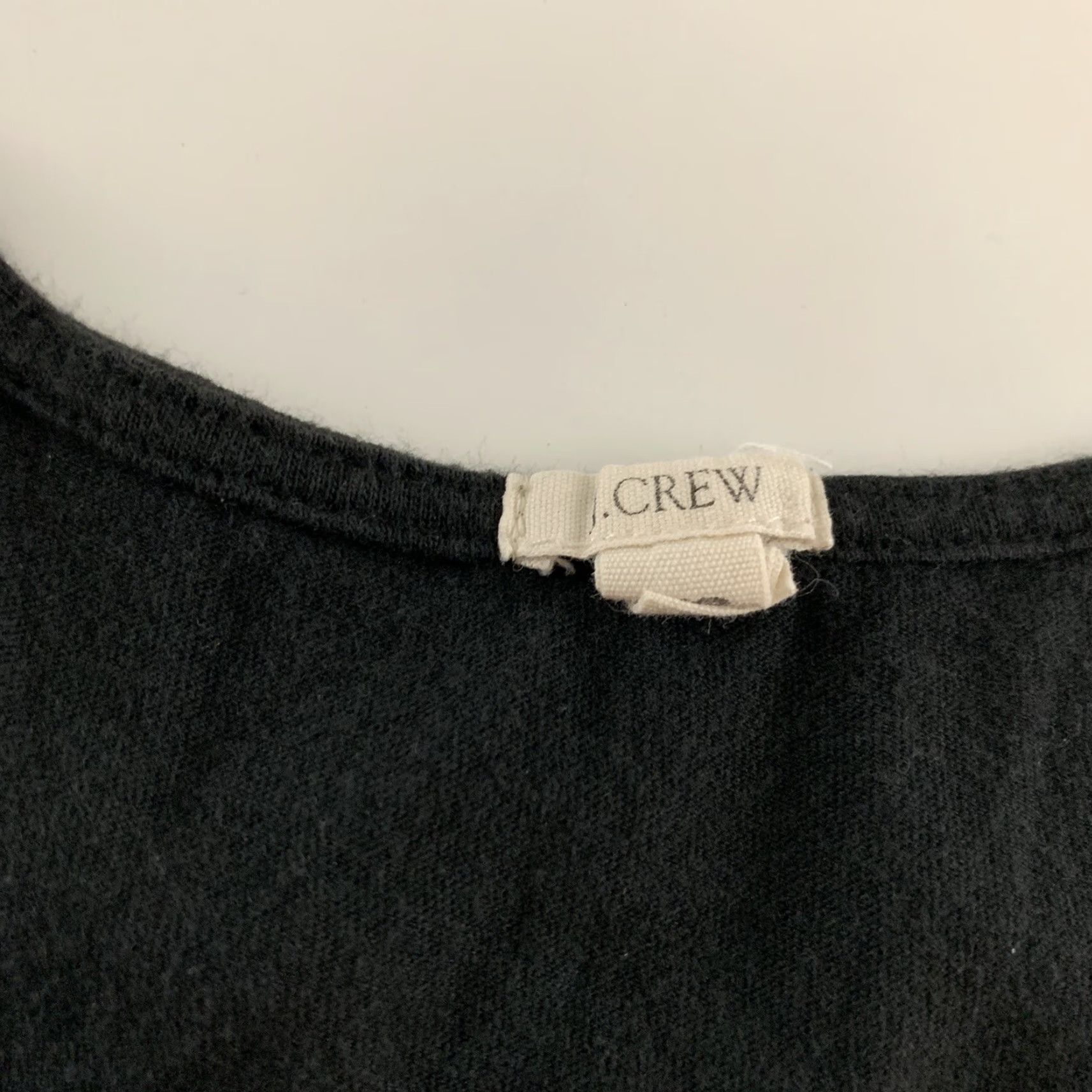 J.Crew J. Crew Sleeveless Ruffle Tank Top XS Women solid Black Size XS / US 0-2 / IT 36-38 - 3 Thumbnail