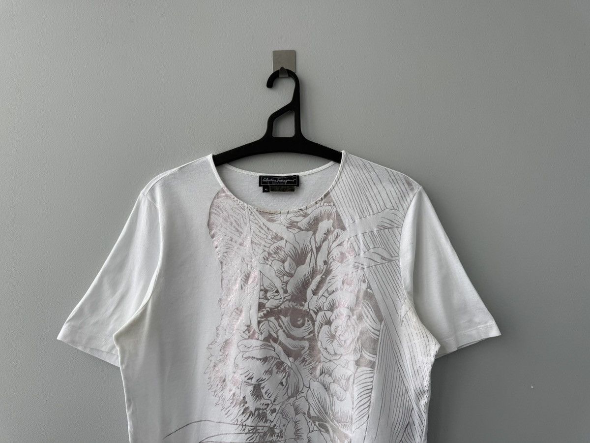 Salvatore Ferragamo Salvatore Ferragamo Tshirt Size L / US 10 / IT 46 - 2 Thumbnail