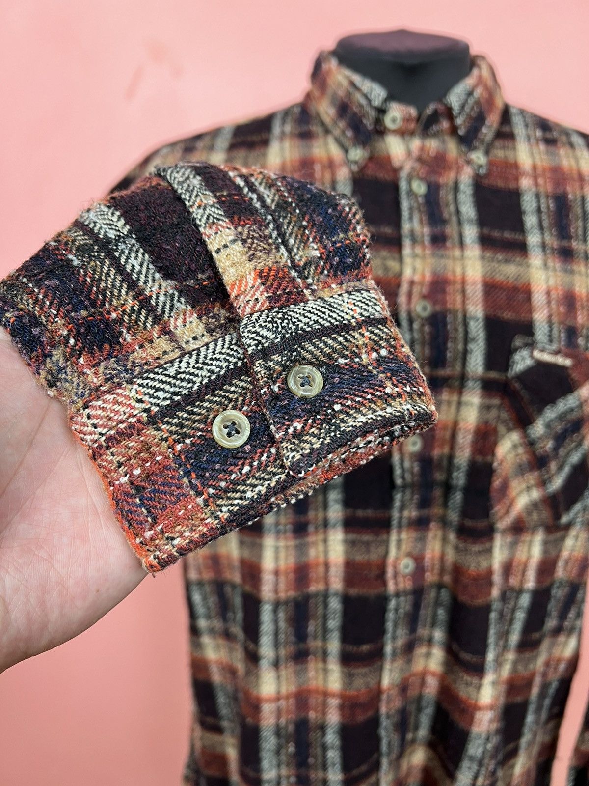 Marlboro Marlboro classic flannel shirt vintage button ups Size US XL / EU 56 / 4 - 3 Thumbnail