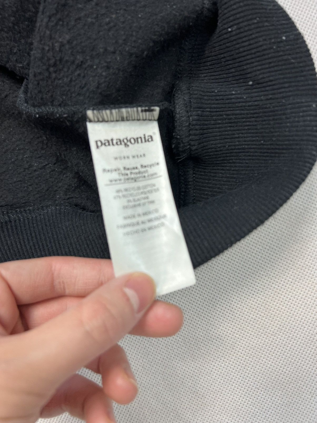 Patagonia Hoodie Patagonia big logo black Size US S / EU 44-46 / 1 - 4 Thumbnail