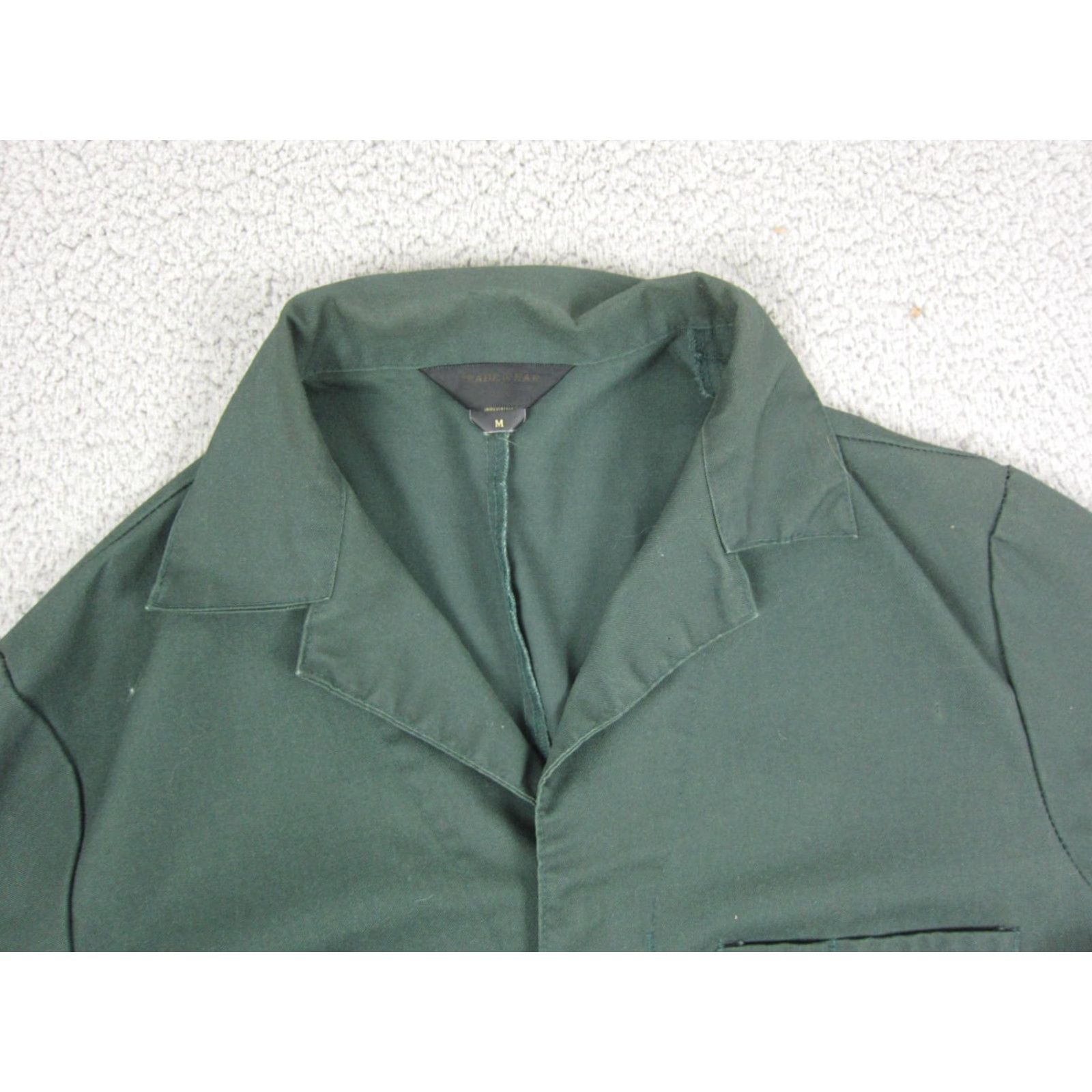 Sears VINTAGE Sears Jacket Mens M Green Workwear Canvas 60s 60s Classic Overcoat Jacket Utility Size US M / EU 48-50 / 2 - 3 Thumbnail