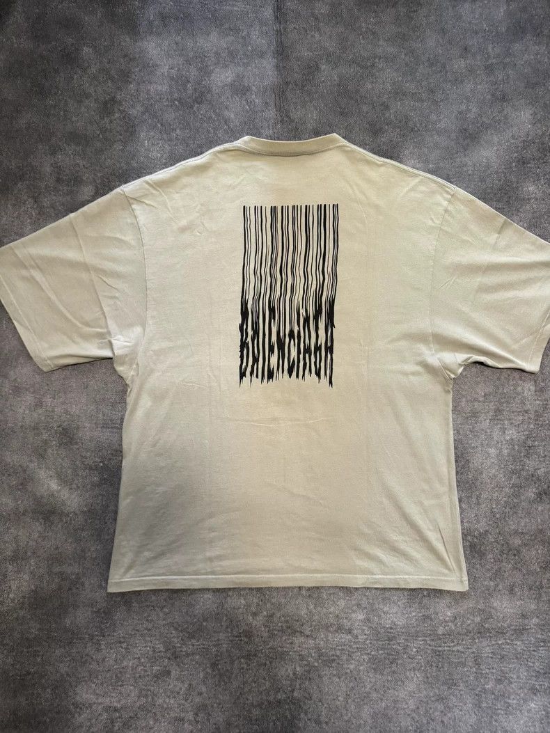 Balenciaga Balenciaga Khaki damage two-dimensional code printing shor Size US M / EU 48-50 / 2 - 2 Thumbnail