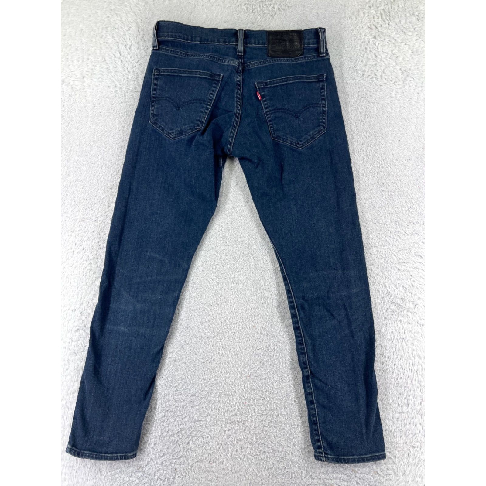 Levi's Levis Jeans Adult 29 Blue Denim Slim Taper Big E 512 Cotton Blend 29x31 Size US 29 - 2 Thumbnail