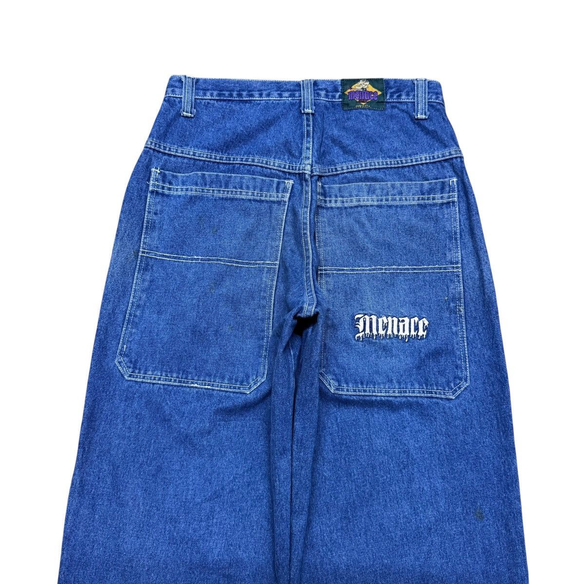 Menace Vintage Menace Denim Baggy Skater Jeans Size US 32 / EU 48 - 9 Thumbnail