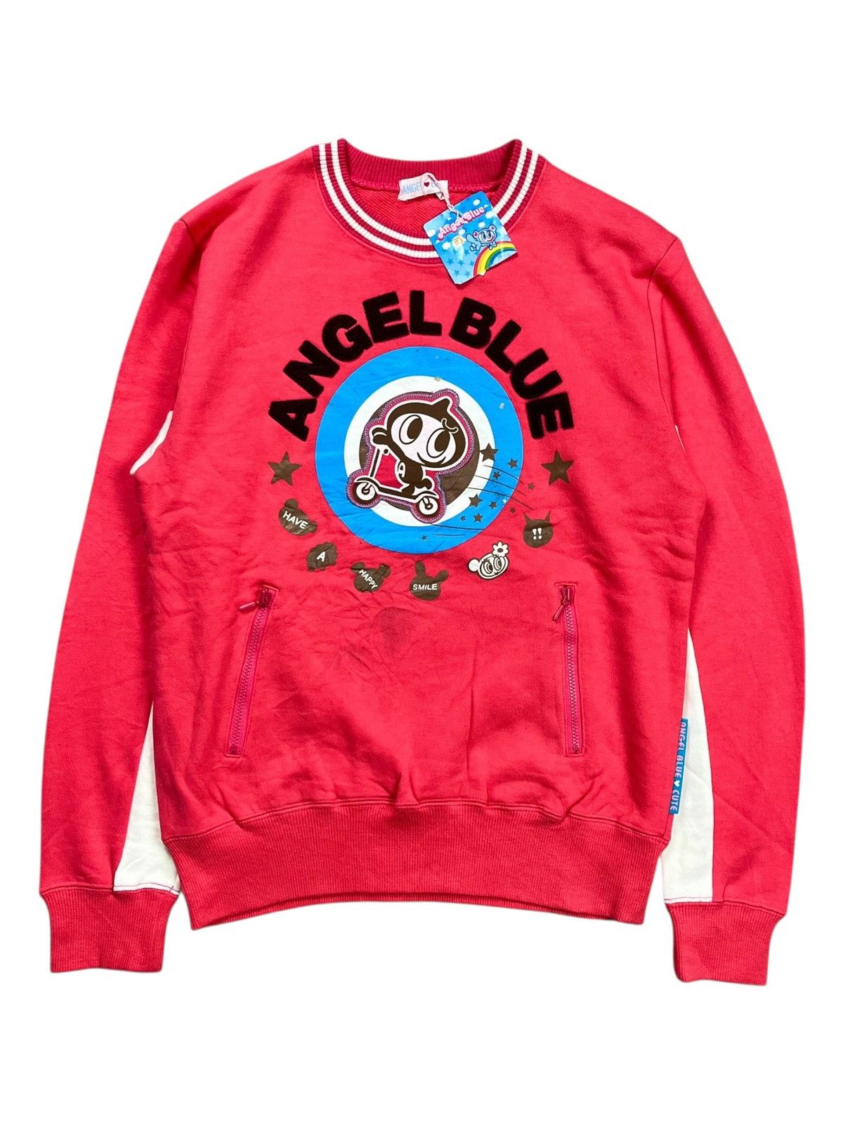 2000s Angel Blue - Scooter Mascots Crewneck