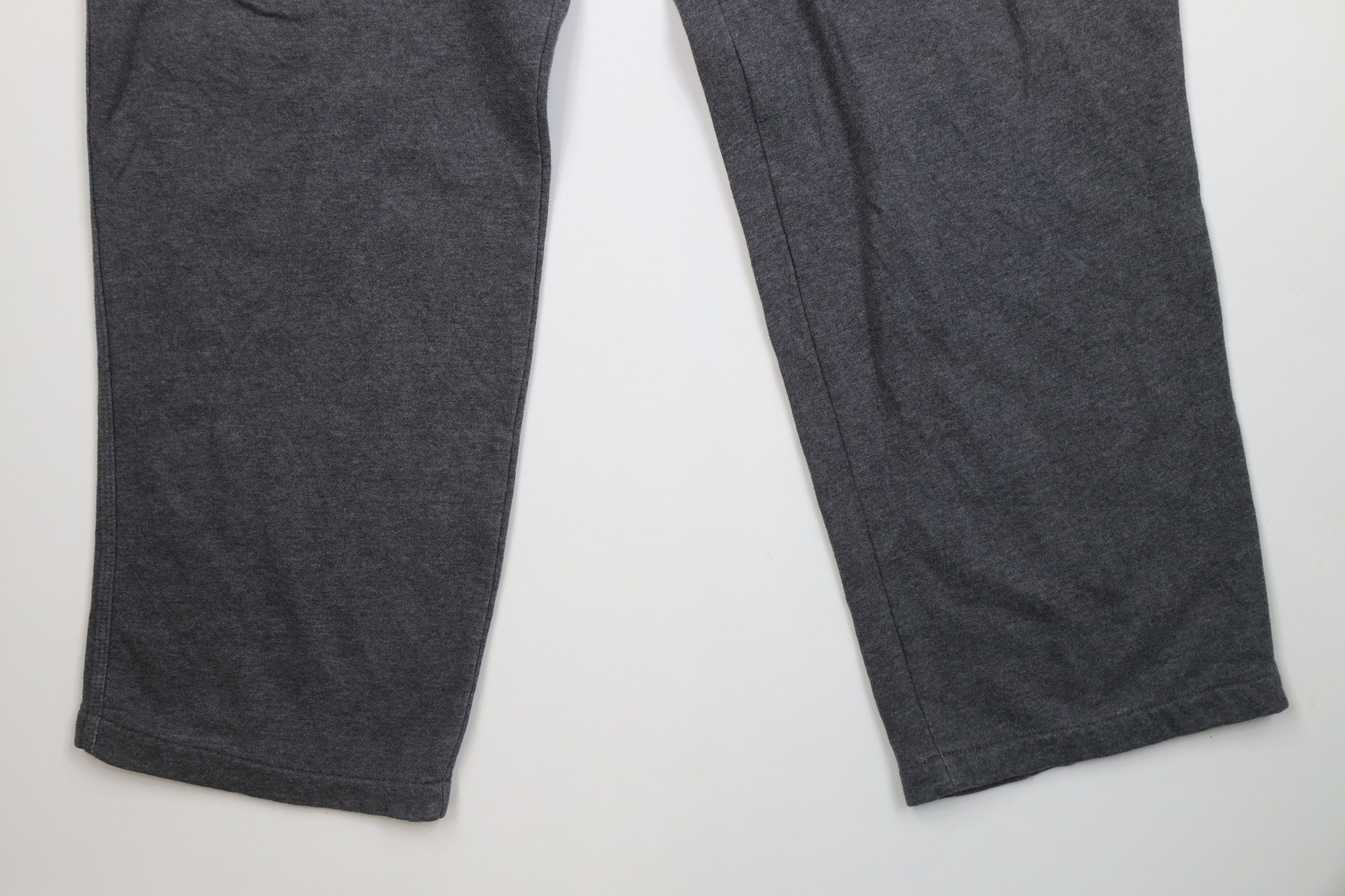 Nike Vintage Y2K Nike Scott Mini Swoosh Wide Leg Sweatpants Gray Size US 38 / EU 54 - 4 Thumbnail