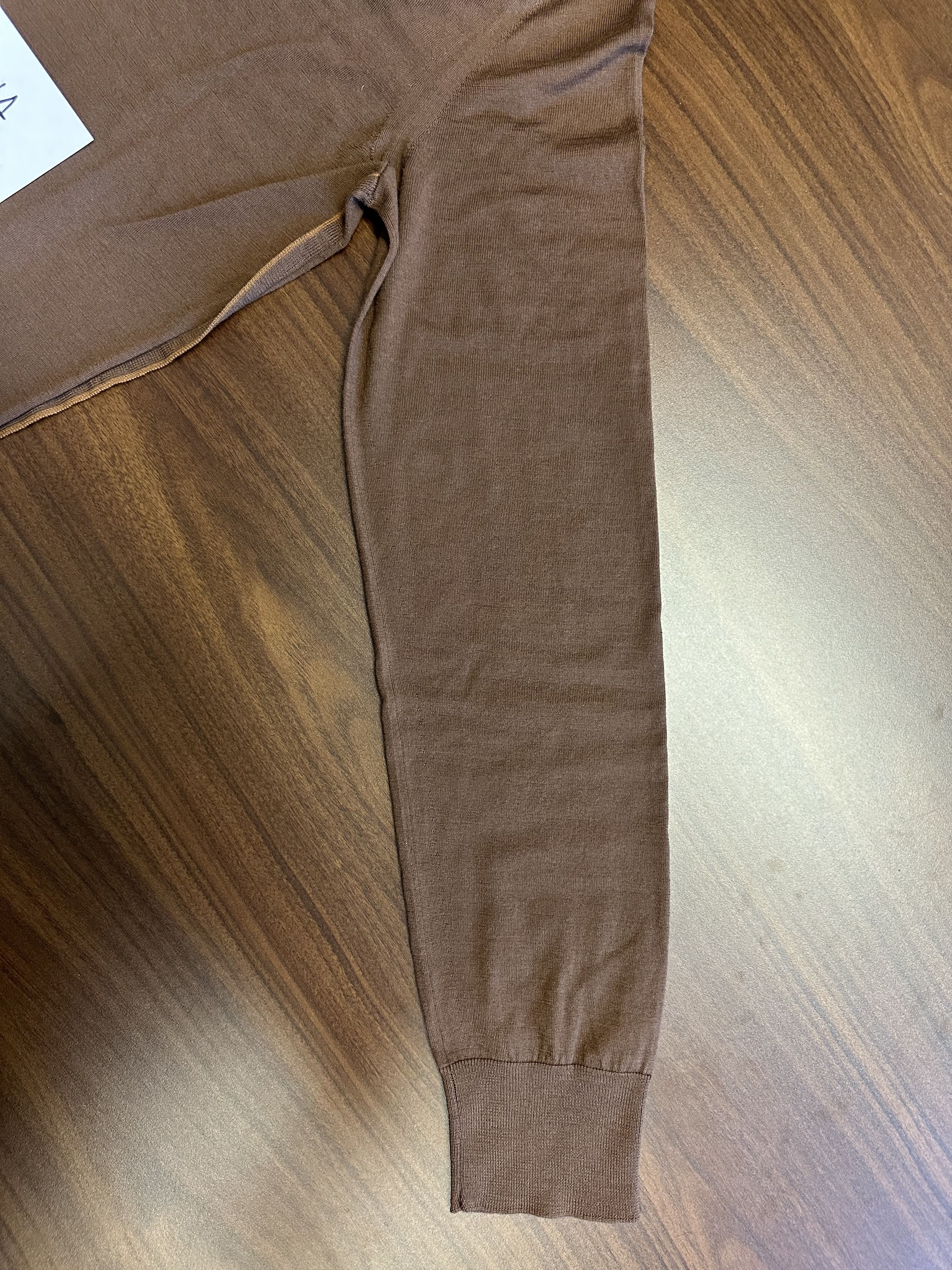 Ermenegildo Zegna Zegna Couture Brown Wool Roll Neck Jumper Size US S / EU 44-46 / 1 - 16 Thumbnail
