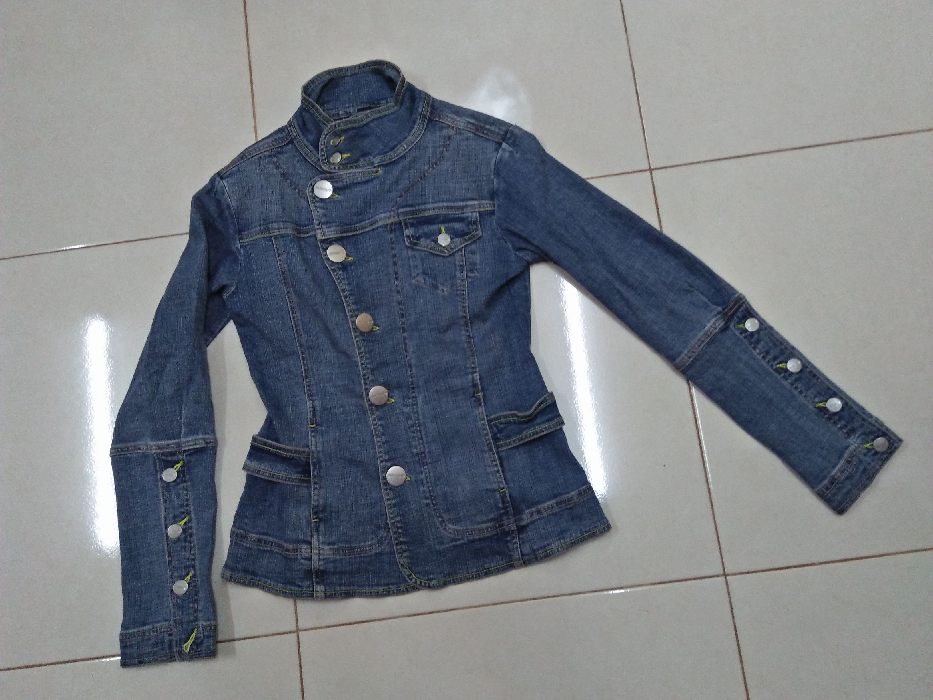 Other SEDUCTION USA Brand Denim Jacket Size XS / US 0-2 / IT 36-38 - 6 Thumbnail