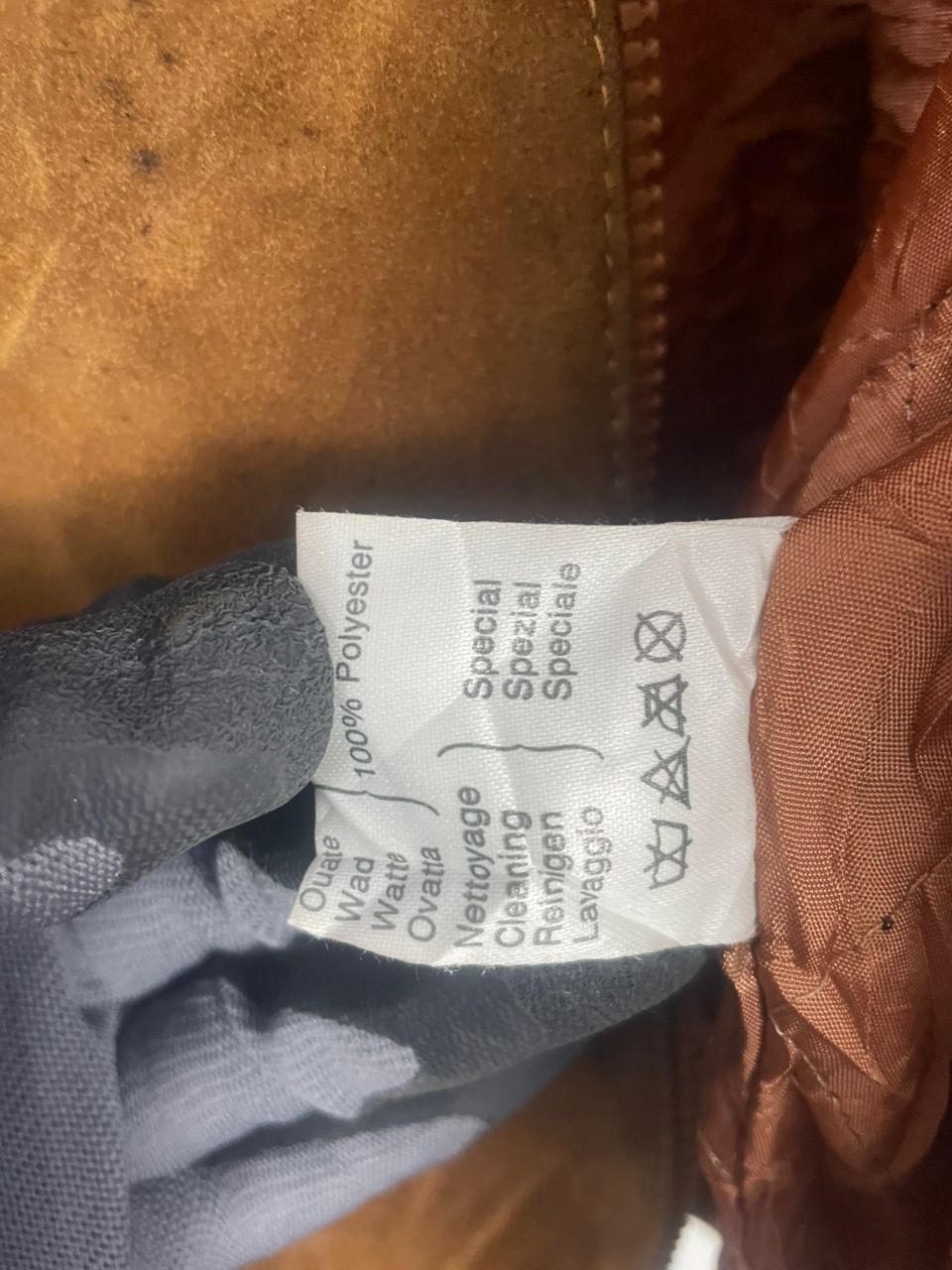 Designer Vintage Leather Jacket Size US M / EU 48-50 / 2 - 3 Thumbnail