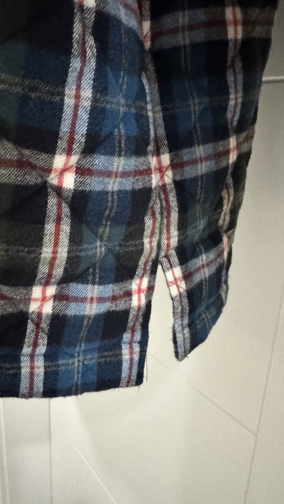 Balenciaga Balenciaga Check Pattern Padded Overshirt Size US S / EU 44-46 / 1 - 8 Thumbnail