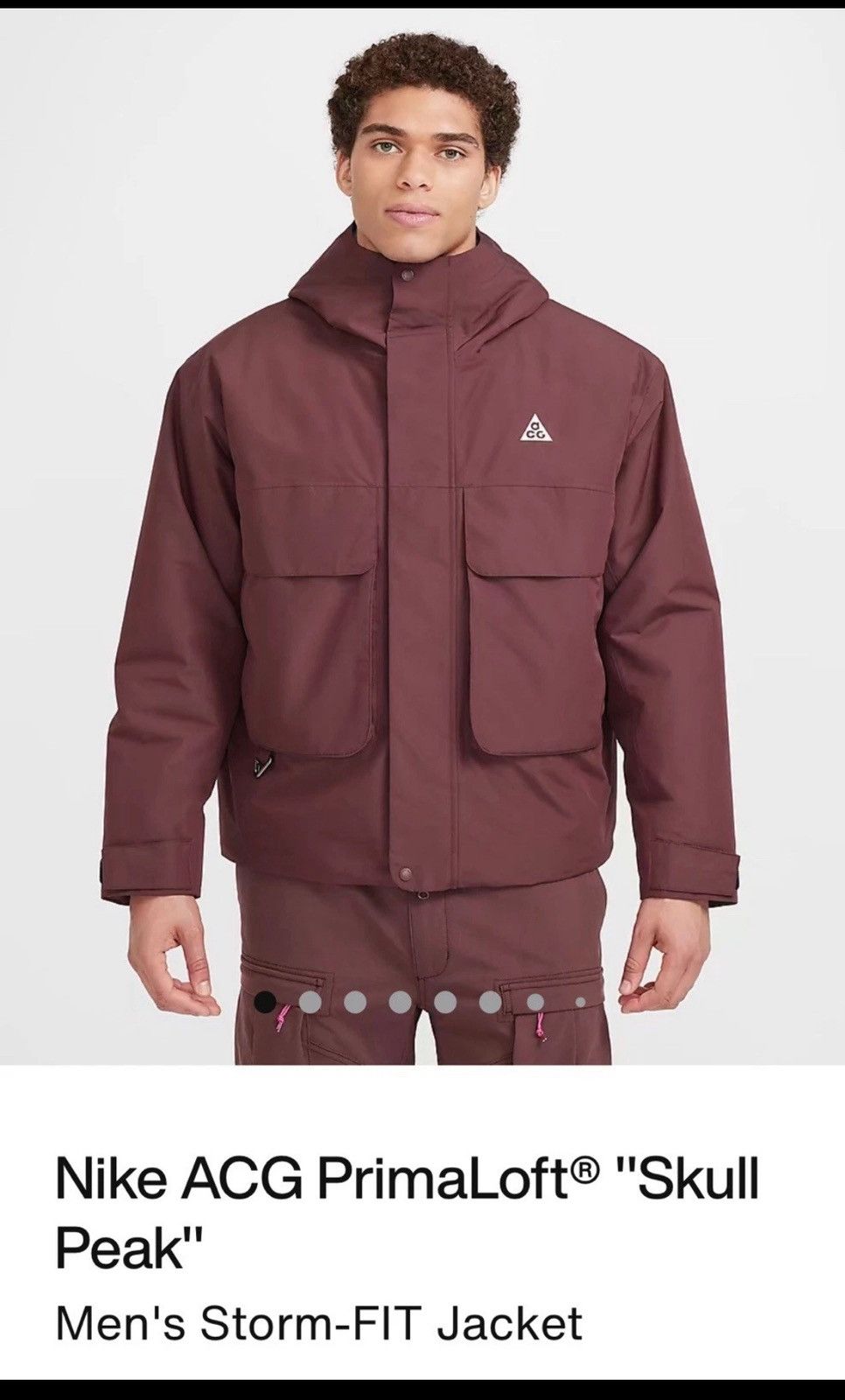 Nike ACG Nike ACG PrimaLoft® "Skull Peak" Storm-FIT Size US XL / EU 56 / 4 - 2 Thumbnail