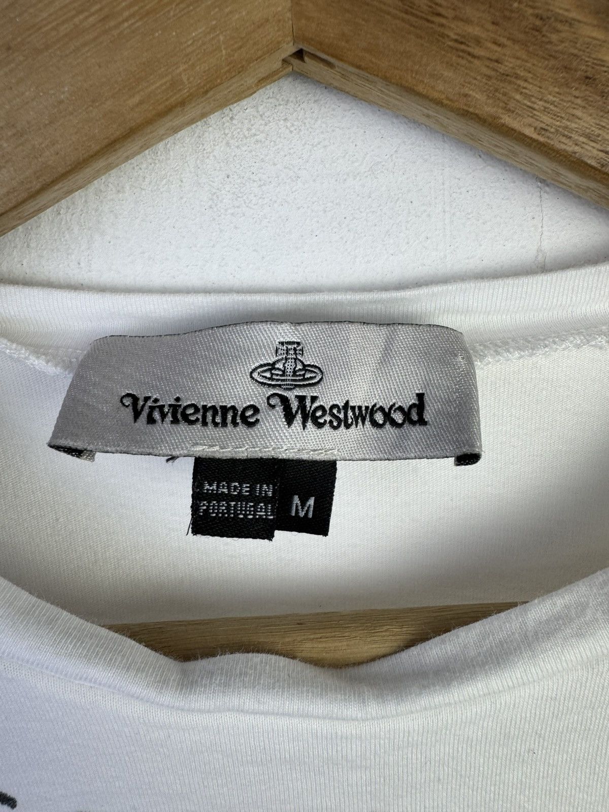 Vivienne Westwood Vivienne Westwood T-shirt White Graphic Pattern Size M / US 6-8 / IT 42-44 - 5 Thumbnail