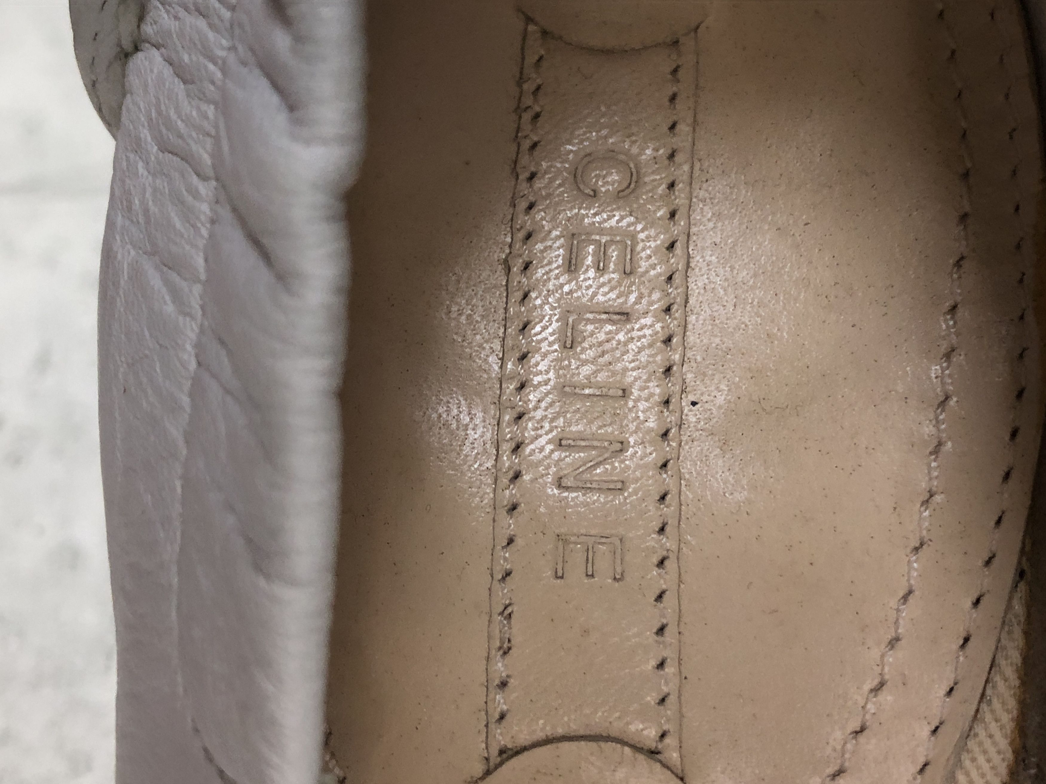 Celine tassel leather high heel shoes 5-3-49 91.5