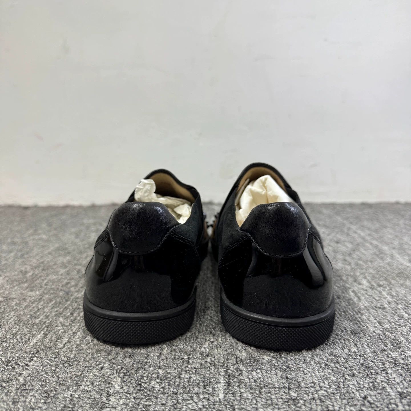 Christian Louboutin Christian Louboutin Stud Pony Hair Sneakers 40.5 Size US 7.5 / EU 40-41 - 3 Thumbnail