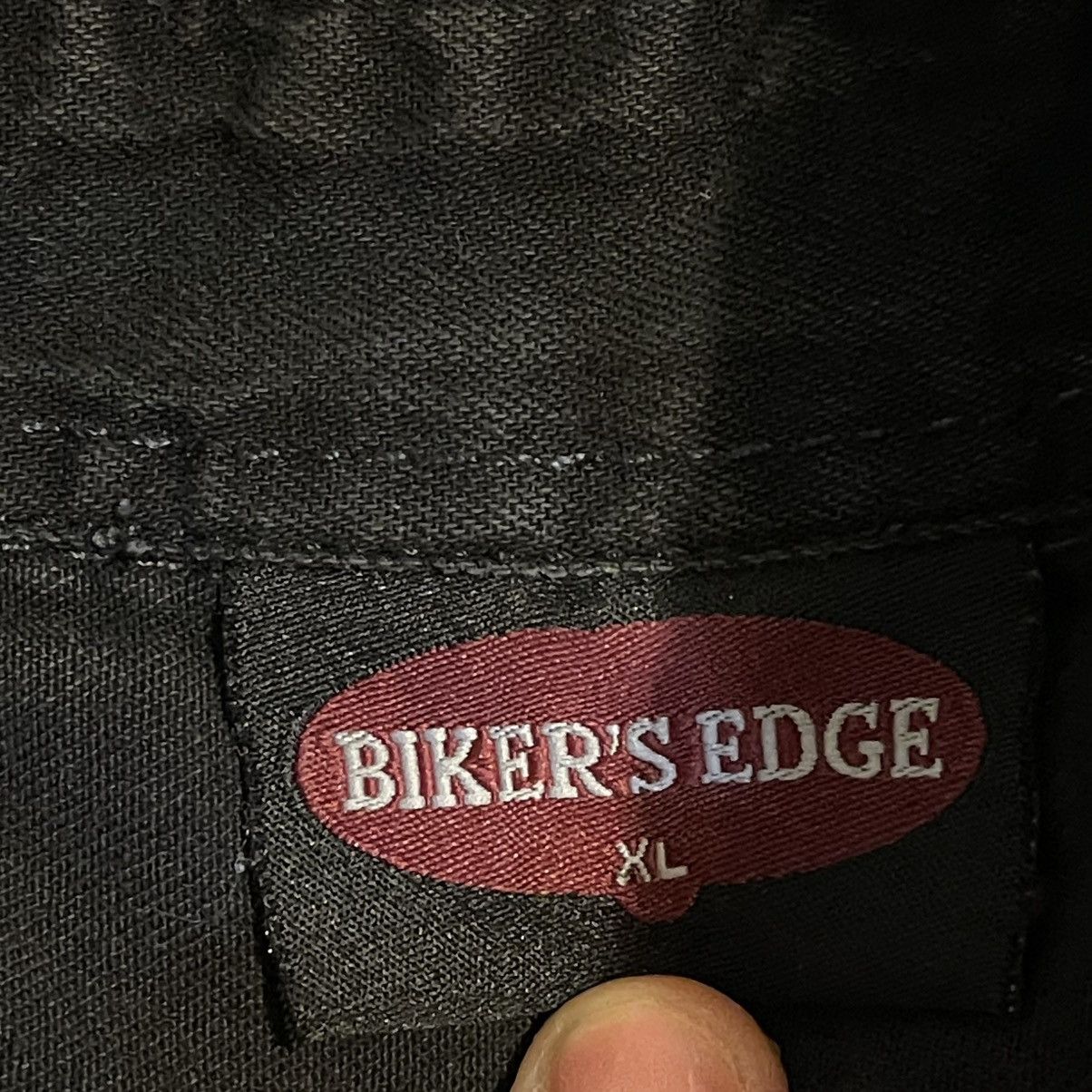 Other Vintage Biker Shirt Men XL Black Y2K Button Up Tennessee USA Size US XL / EU 56 / 4 - 3 Thumbnail