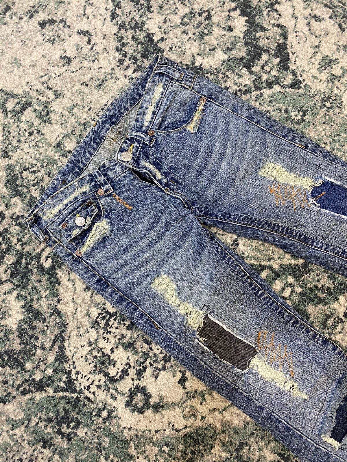 True Religion Reconstructed True Religion Flare Denim By La Limited Denim Size US 30 / EU 46 - 6 Thumbnail