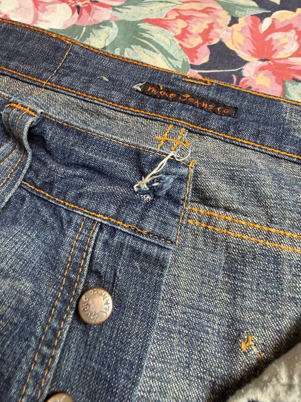 Nudie Jeans Vintage Nudie Jeans Straight Fit Denim Jeans Size 32 Size US 32 / EU 48 - 9 Thumbnail