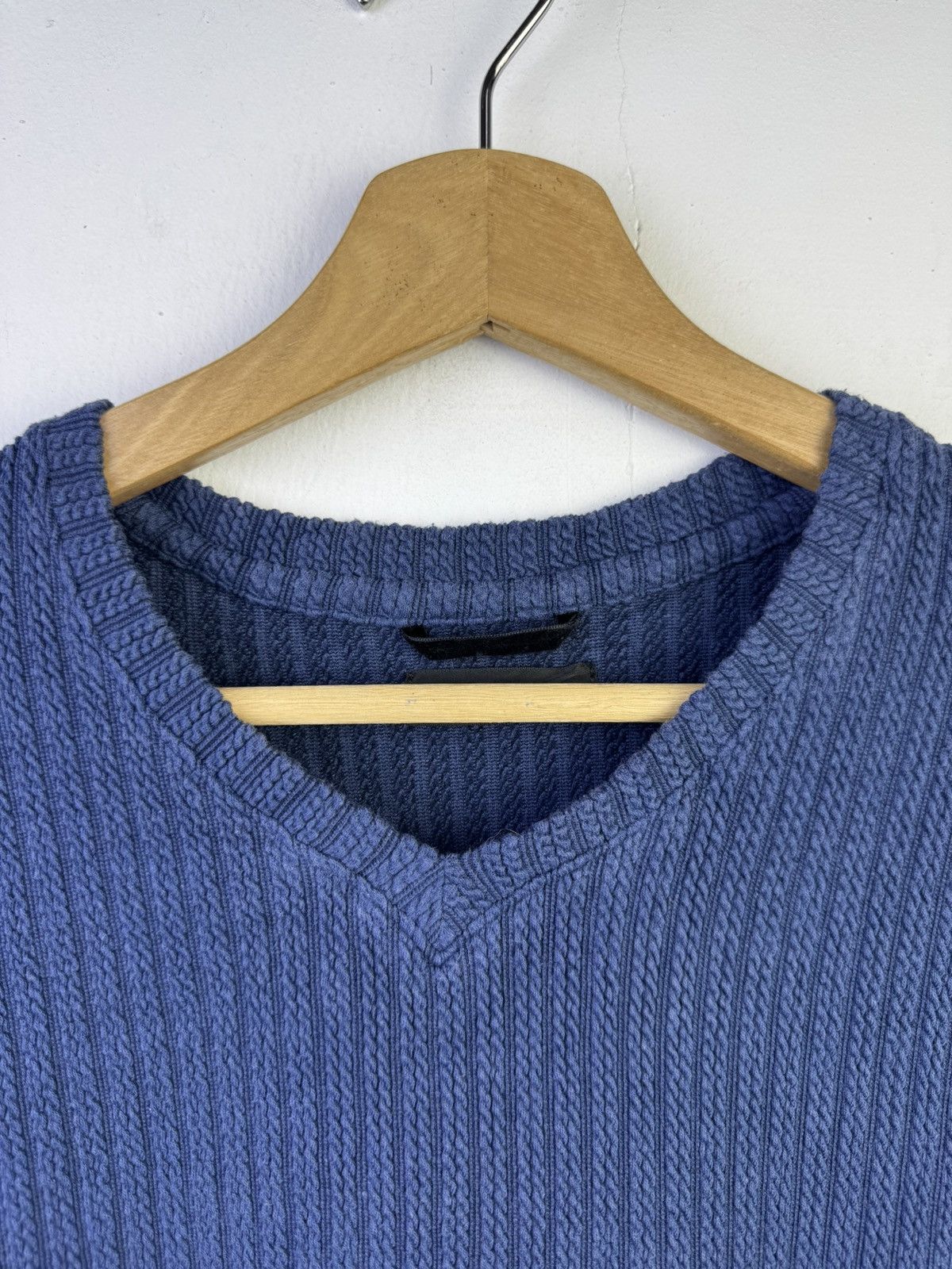Tete Homme Tete Homme Issey Miyake Knit Shirt Size M / US 6-8 / IT 42-44 - 4 Thumbnail