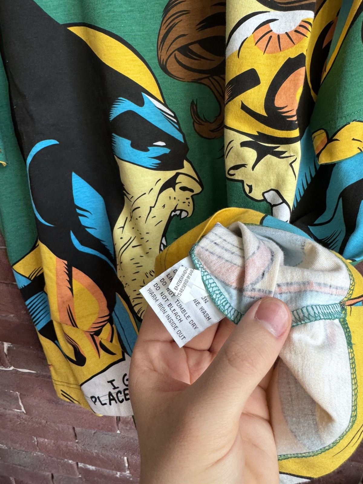 Marvel Comics 90s Vintage Wolverine Marvel Comics All Print Rare Shirt Size US XL / EU 56 / 4 - 10 Thumbnail