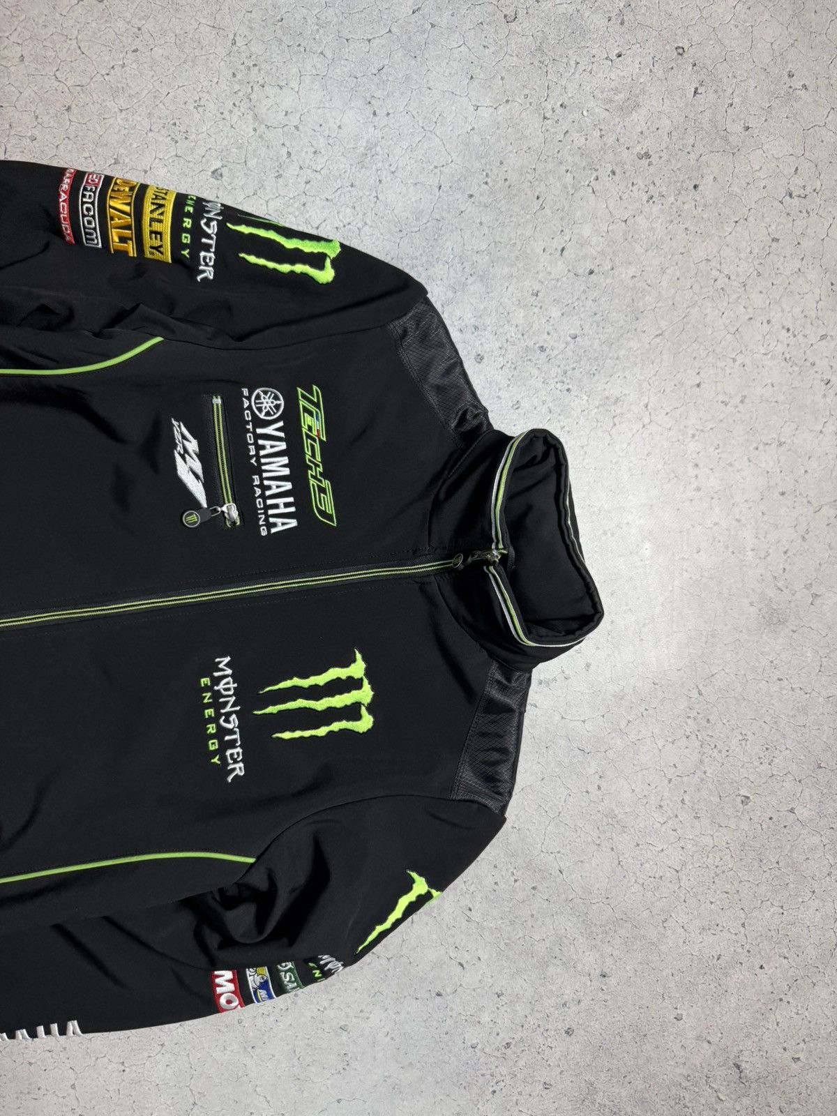 Yamaha Yamaha Monster Energy Soft-Shell Racing Jacket Vintage Size US S / EU 44-46 / 1 - 4 Thumbnail