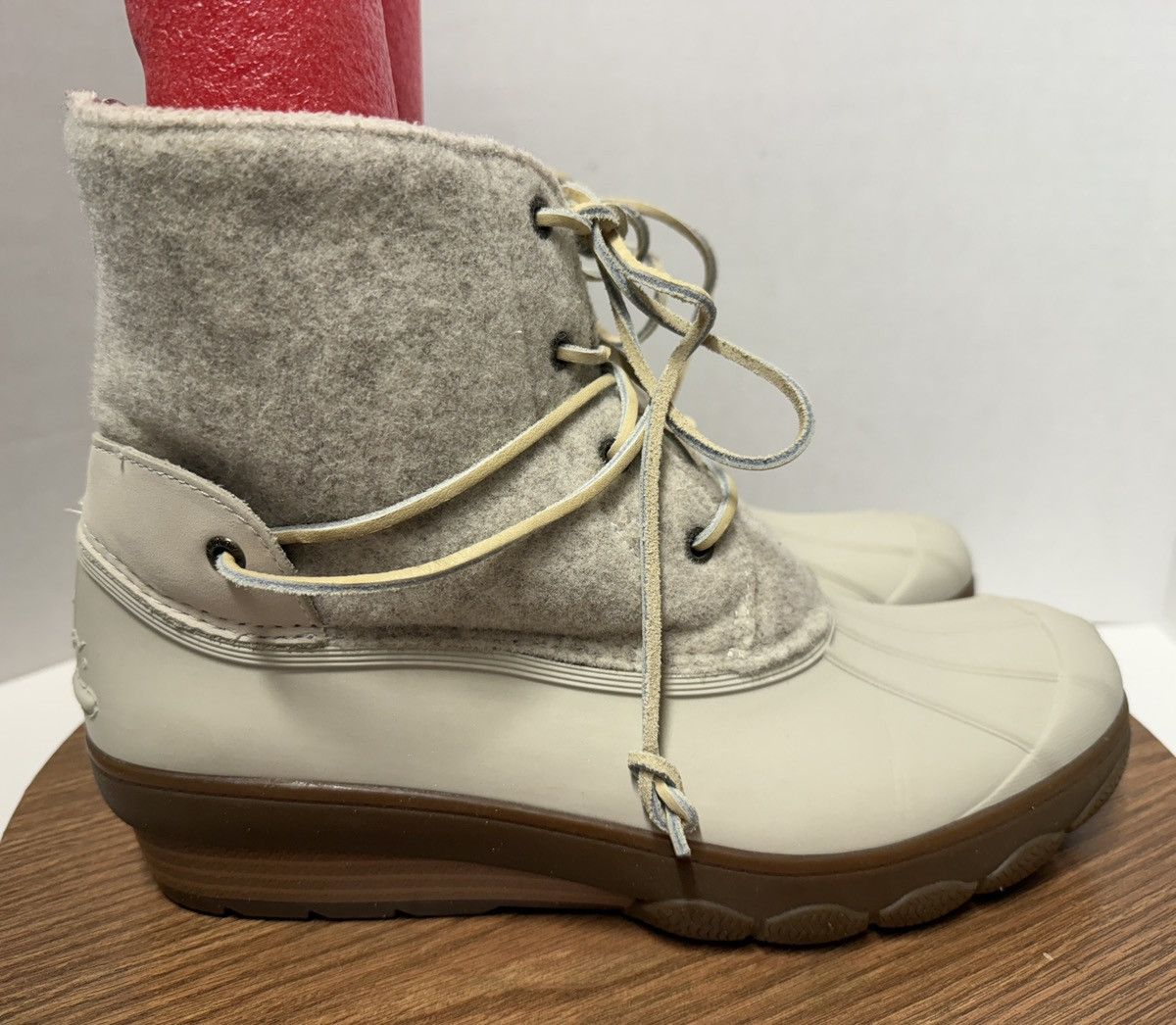 Sperry Sperry Saltwater Emboss Wool/Rubber Boot STS 80396 Size 12 M Size US 12 / IT 42 - 5 Thumbnail