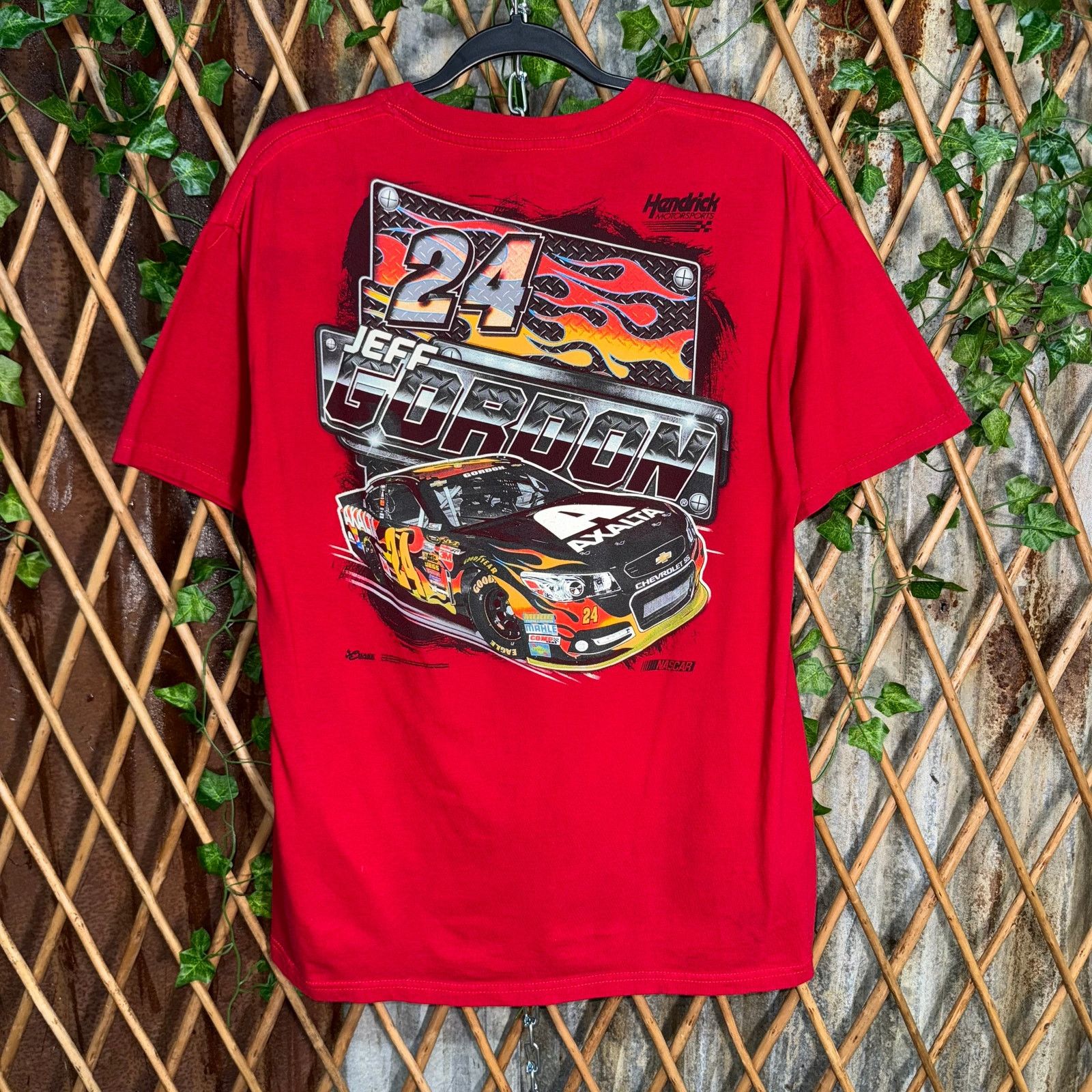 Chase Authentics Vintage Y2K Jeff Gordon 24 flame nascar racing 2000s t-shirt Size US L / EU 52-54 / 3 - 1 Thumbnail