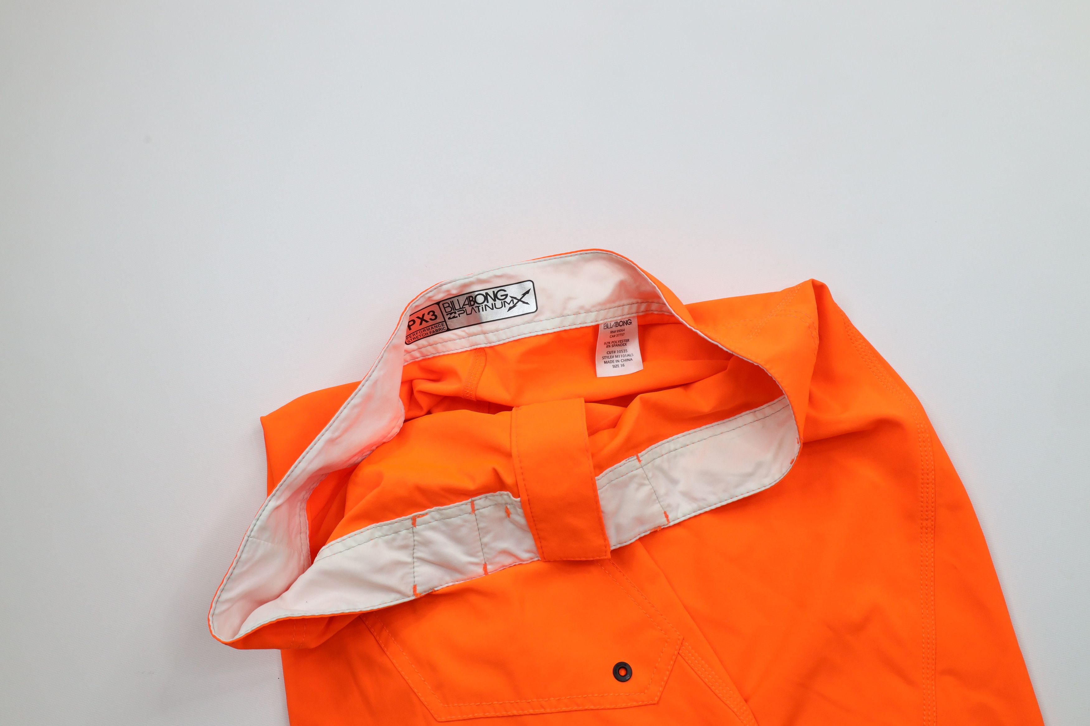 Billabong × Vintage Billabong Platinum Peformance Stretch Board Shorts Orange Size US 36 / EU 52 - 7 Thumbnail