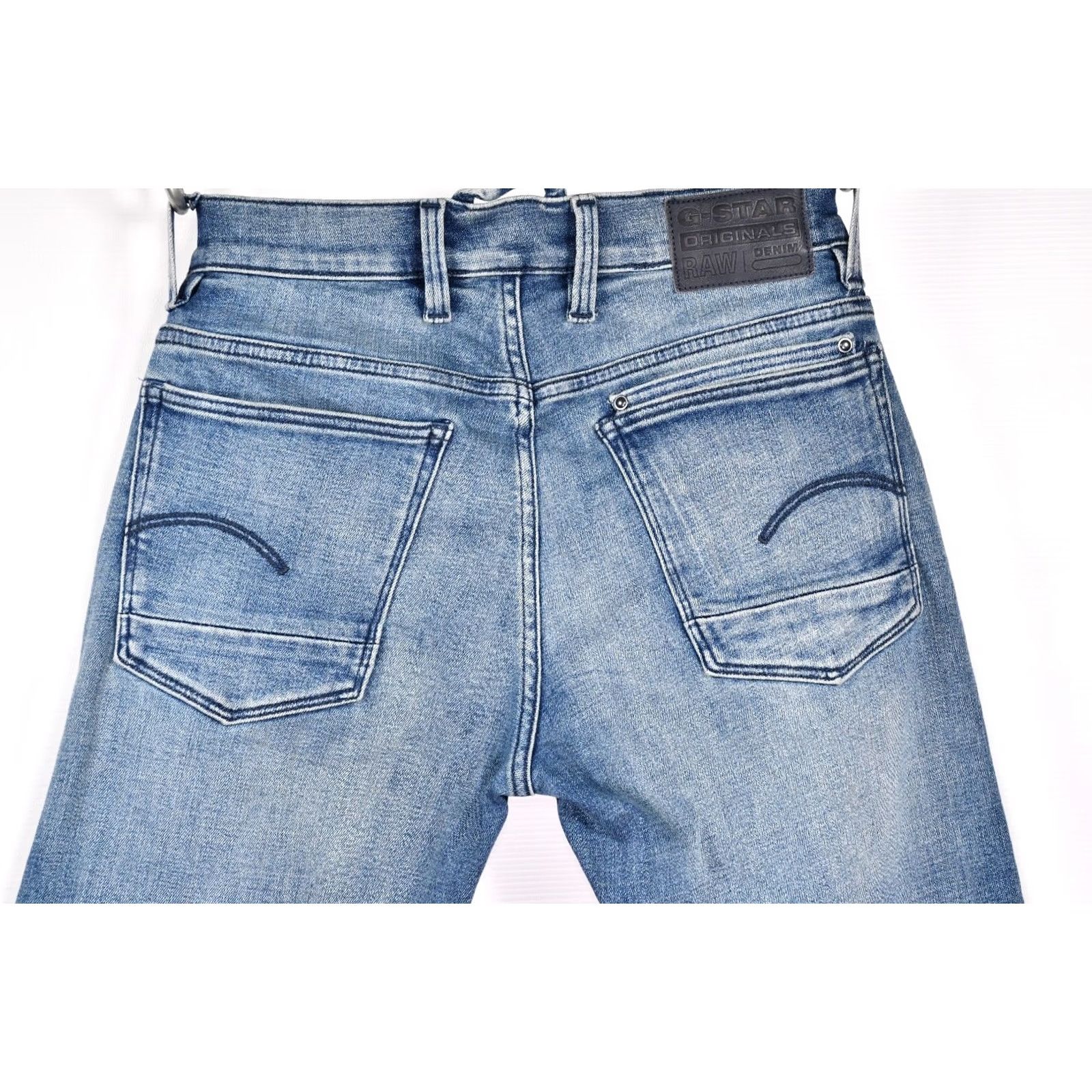 G-Star G-Star Lancet Skinny Jeans Men W28 L32 Denim Blue 92% Cotton 6% Elastomultiester 2% Elastane Jeans Mens Regular Fit Vintage: No Size US 28 / EU 44 - 4 Thumbnail