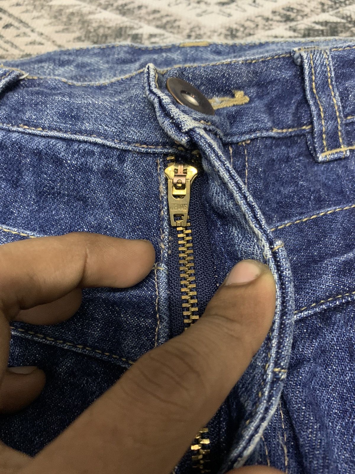 If Six Was Nine 🔥DOUBLE WAIST🔥PPFM INSPIRED JAPANESE UNBRAND DISTRESSED Size US 30 / EU 46 - 7 Thumbnail