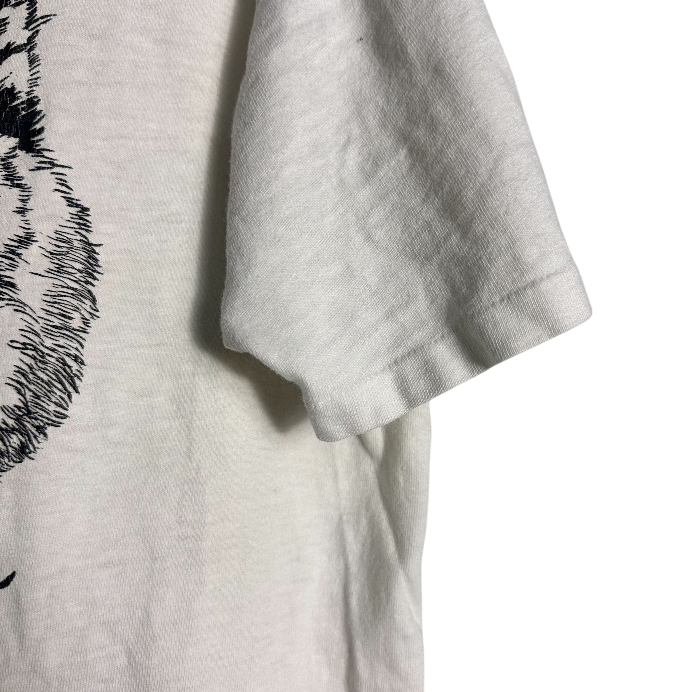 Vintage 🔥RARE🔥Vintage Wolf Pop Art Samara T-shirt Single Stich Size US L / EU 52-54 / 3 - 4 Thumbnail